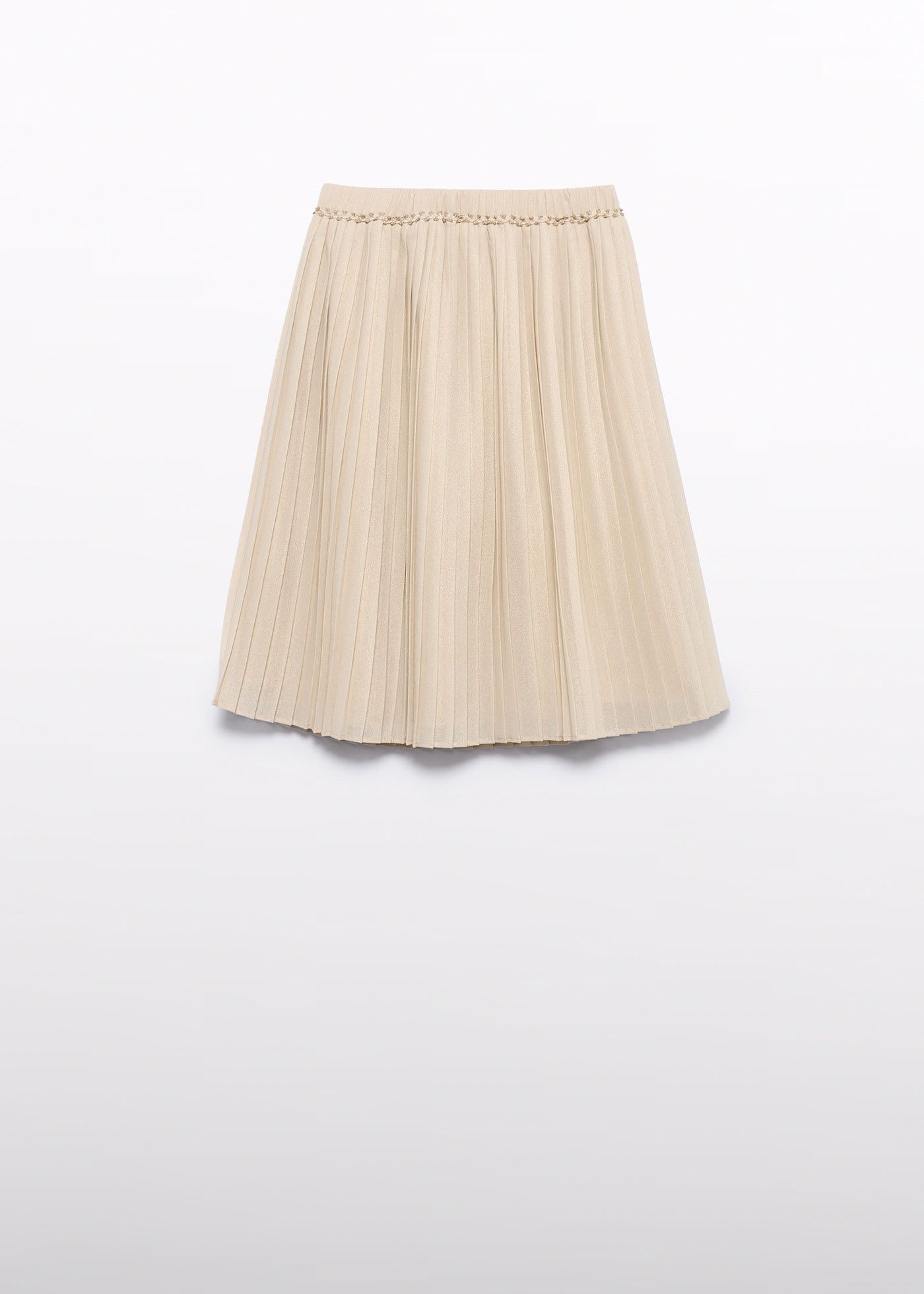 Jupe midi plissée fille