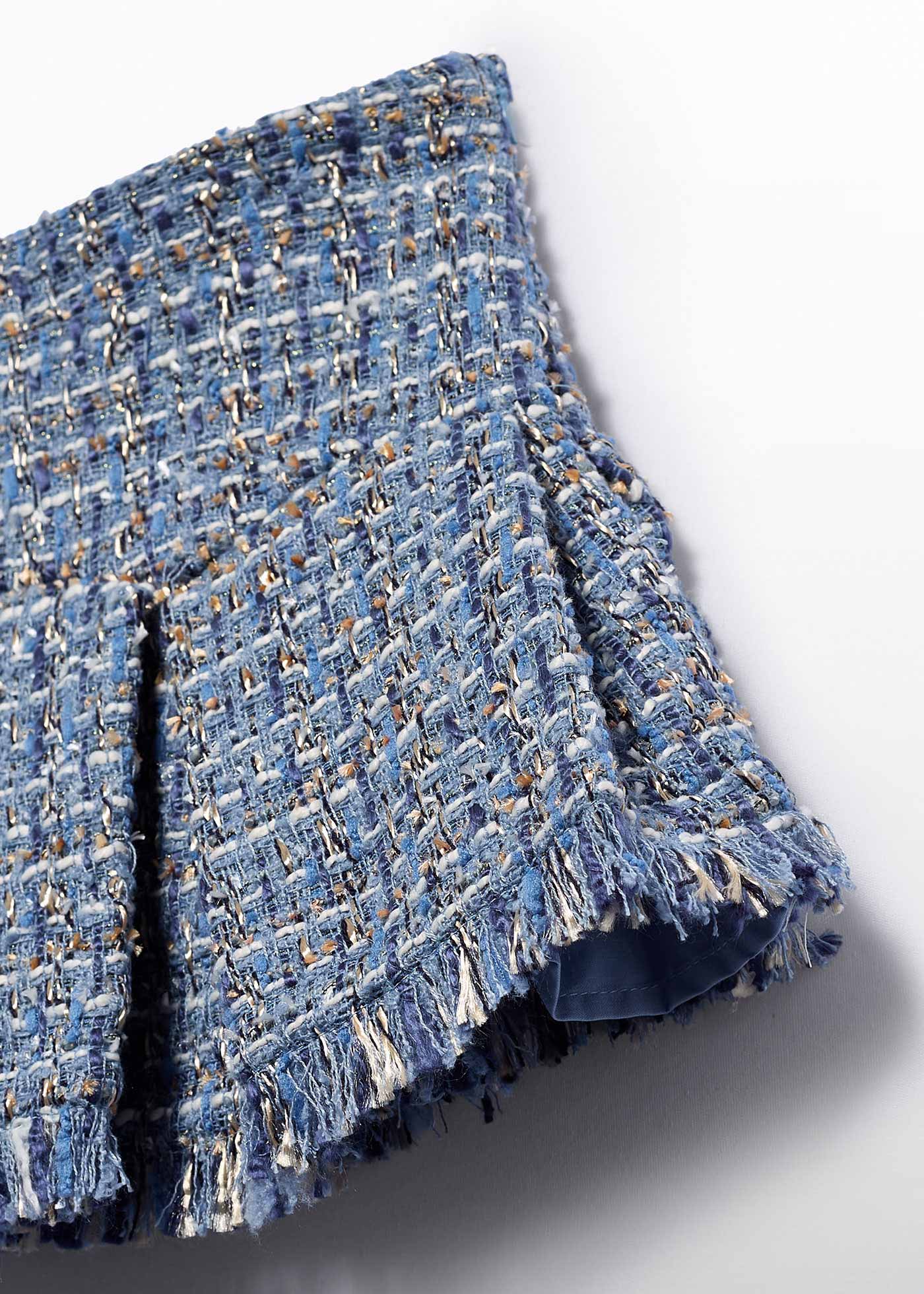 Jupe tweed fille