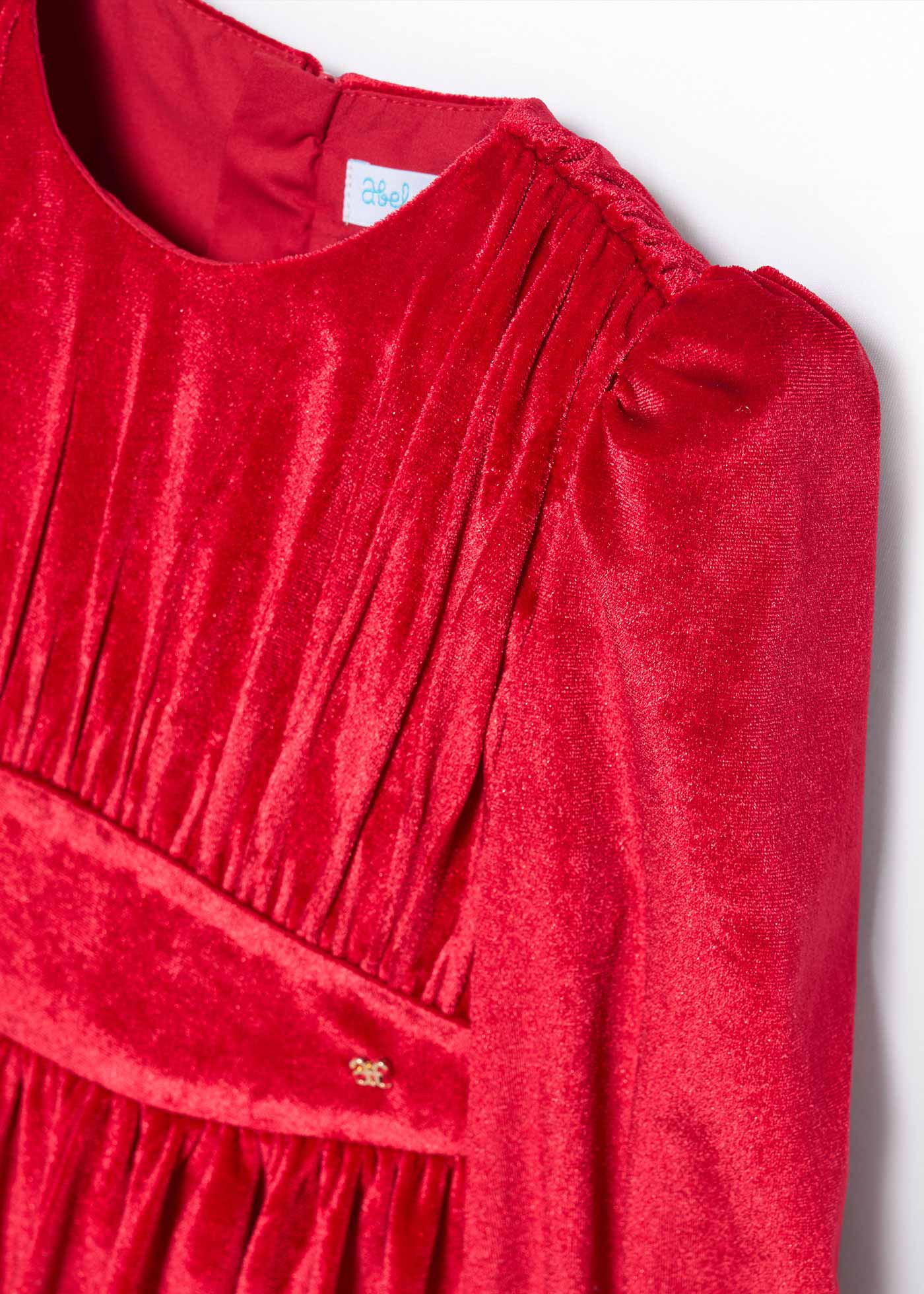 Girl Velvet Glitter Dress
