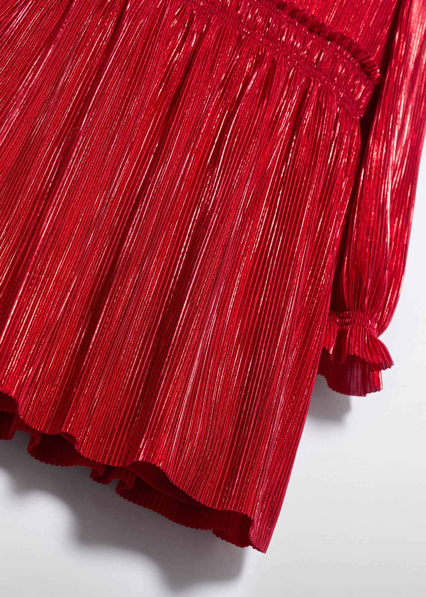 Girl Pleated Knit Dress