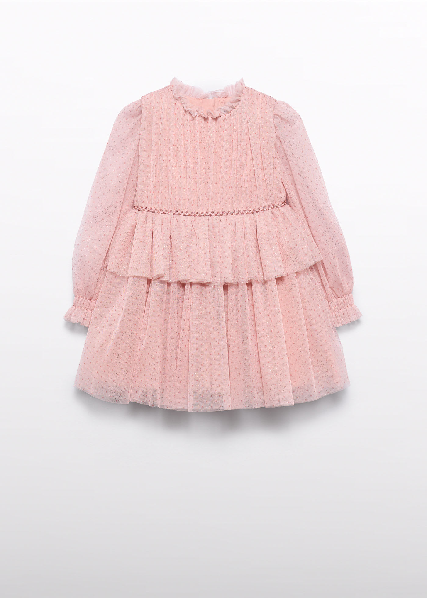 Robe en tulle à paillettes fille