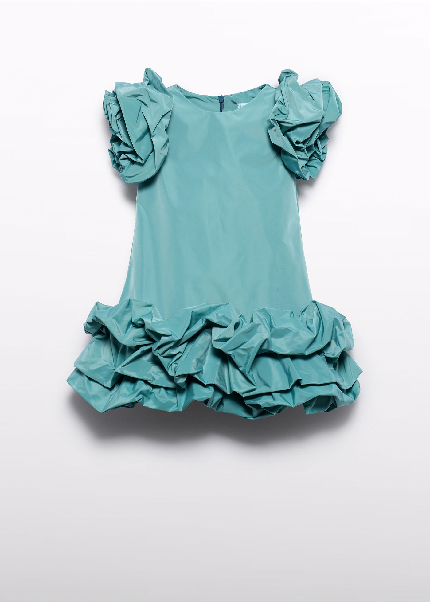 Girl Cloud Taffeta Dress