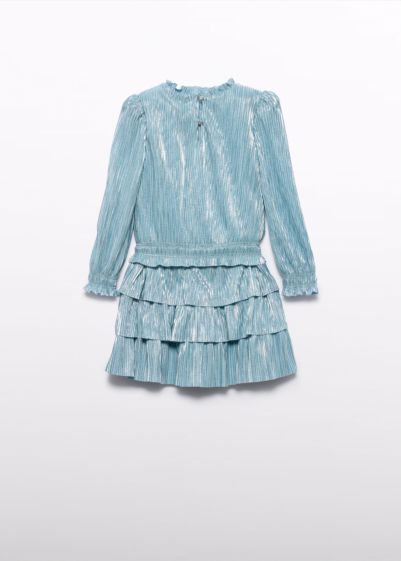 Ensemble jupe plissée brillante fille