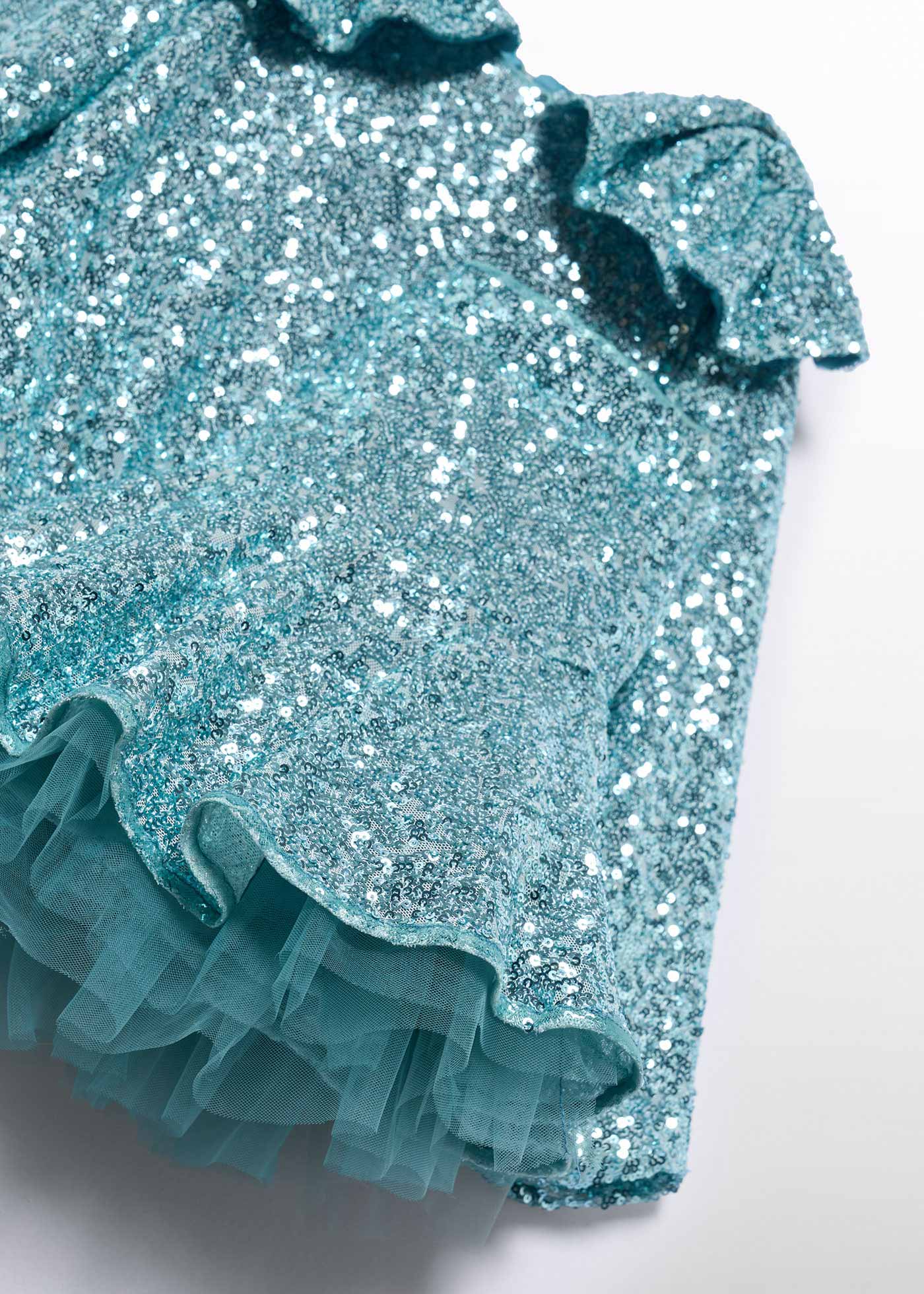Girl Sequin Skirt Set