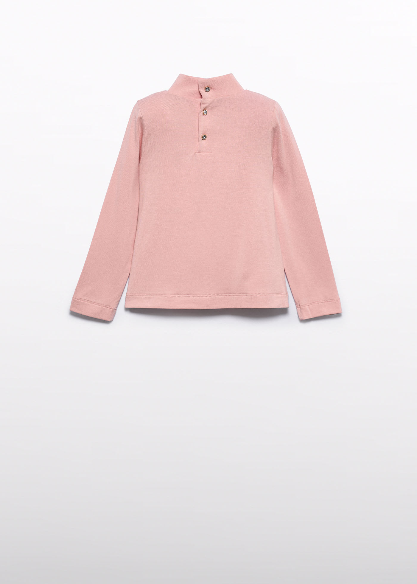 Girl Turtleneck with Bow Tie