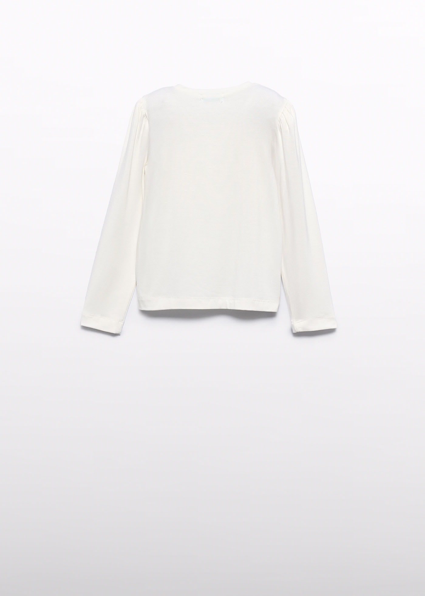 Girl Embroidered T-Shirt with Bow