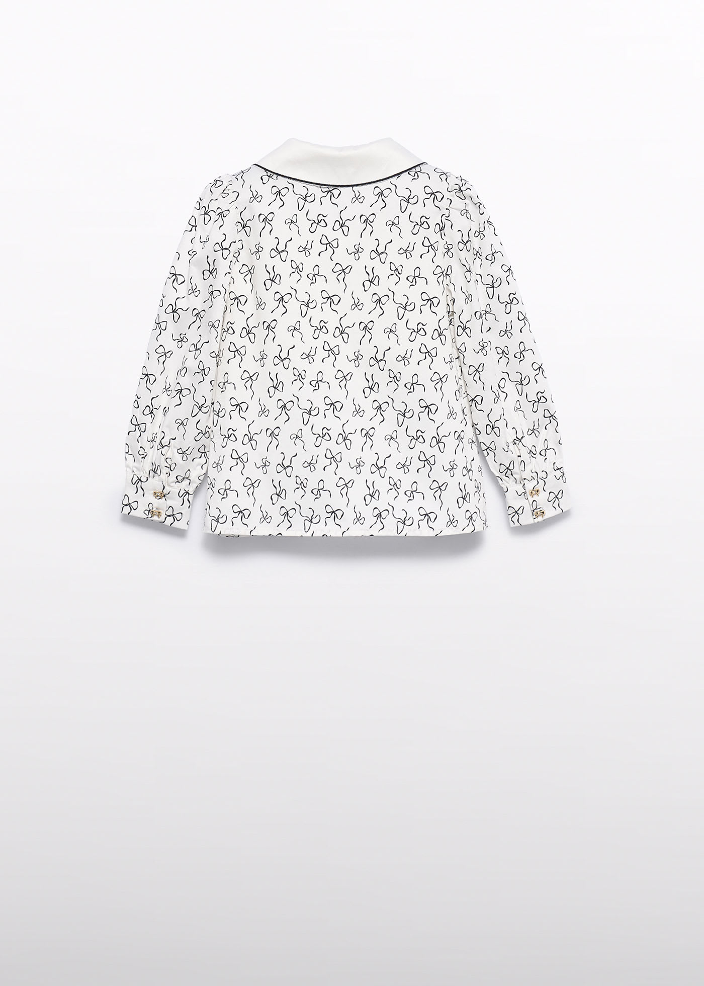 girls satin poplin blouse