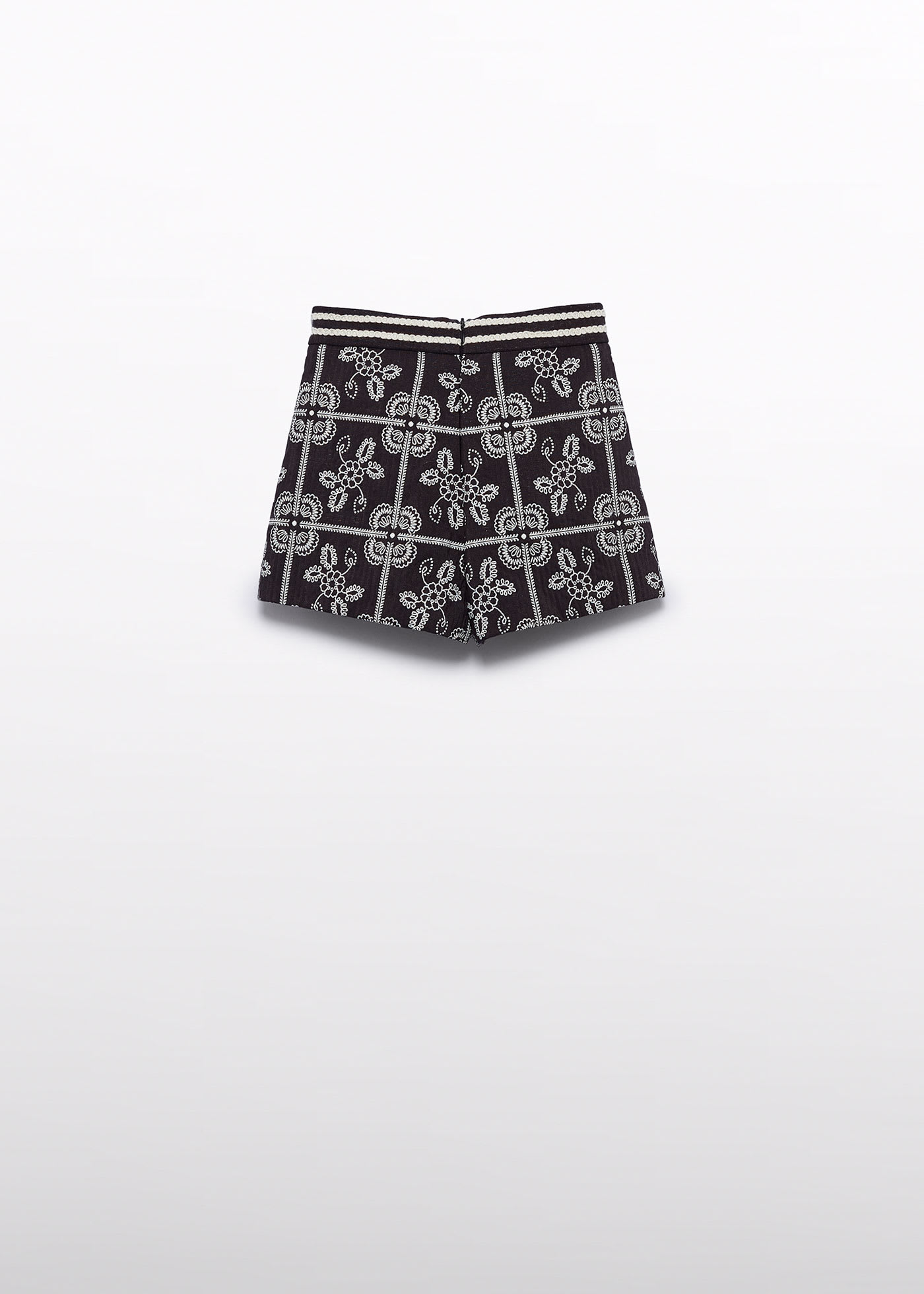 Bermuda jacquard fille