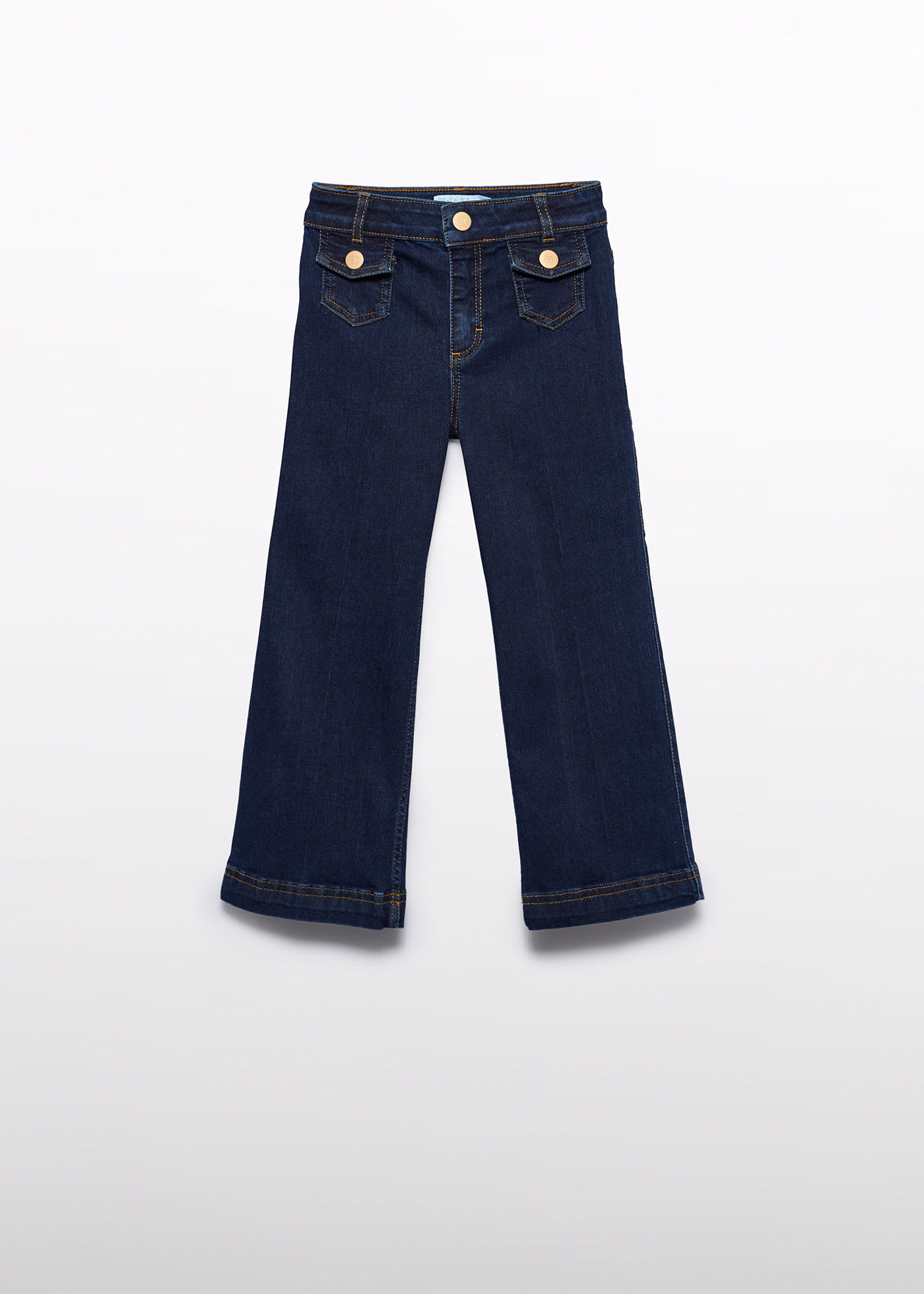 Παντελόνι denim palazzo κορίτσι