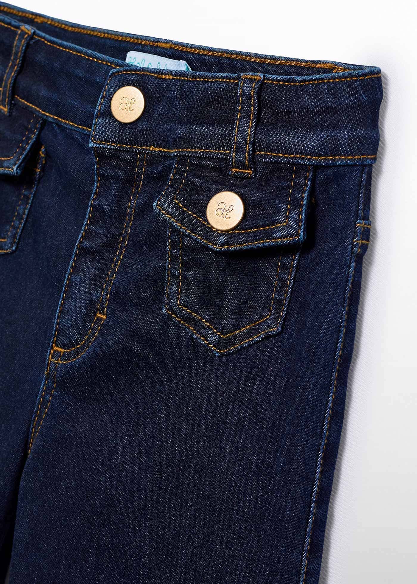Παντελόνι denim palazzo κορίτσι