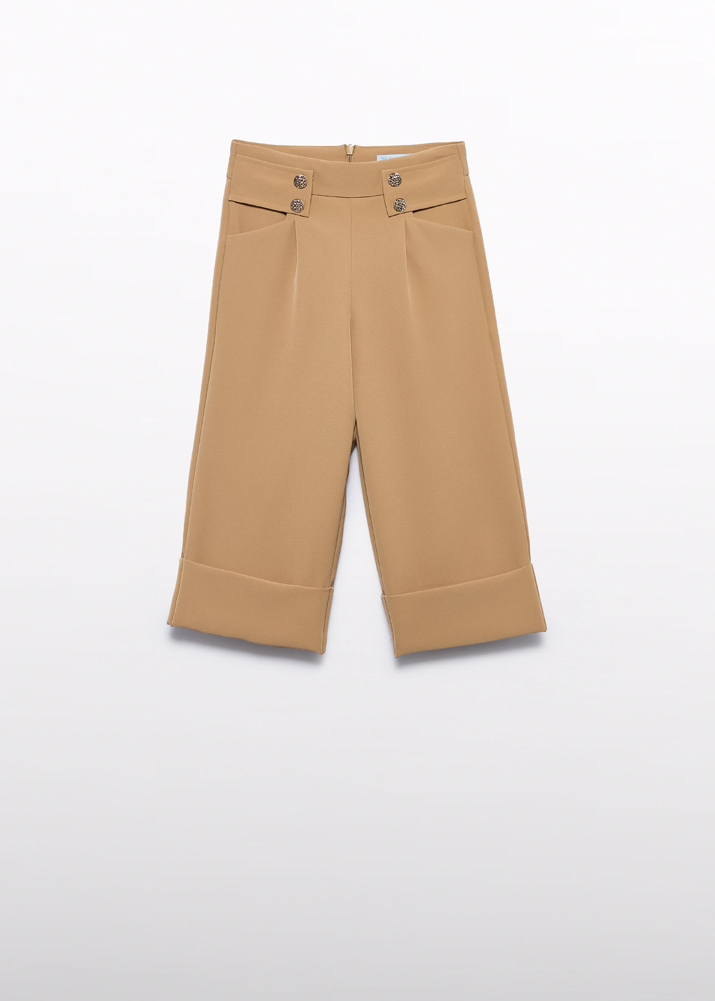 girls crepe culotte trousers