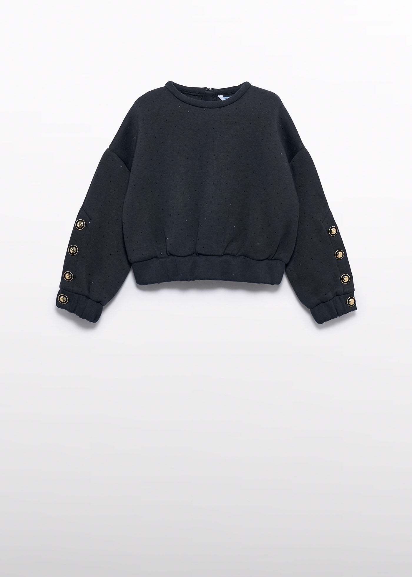 girls jumper with rhinestones
