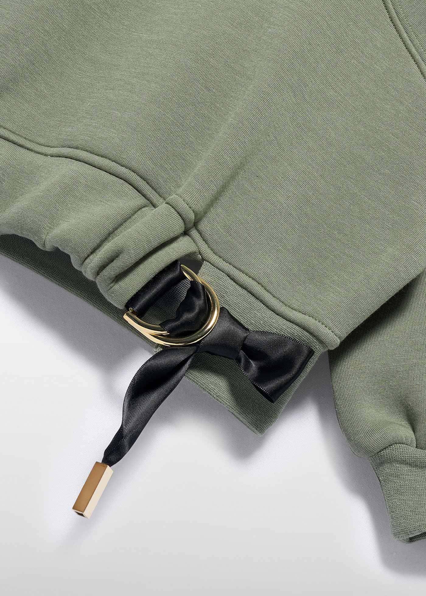 Girl Sweatshirt with Bow Details