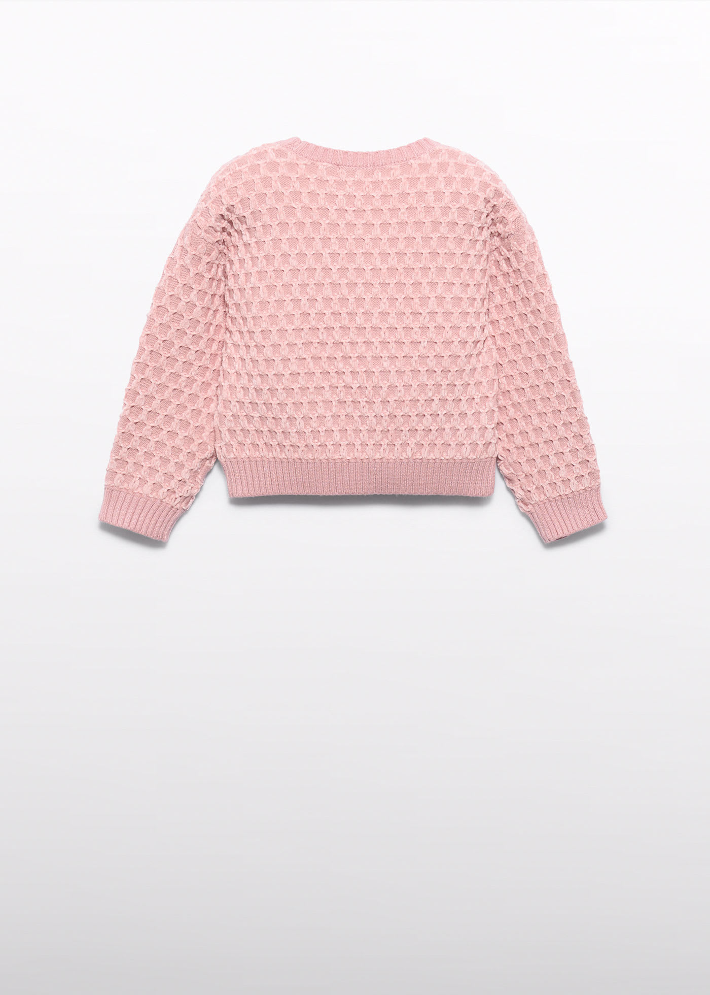 Pull jacquard chenille fille