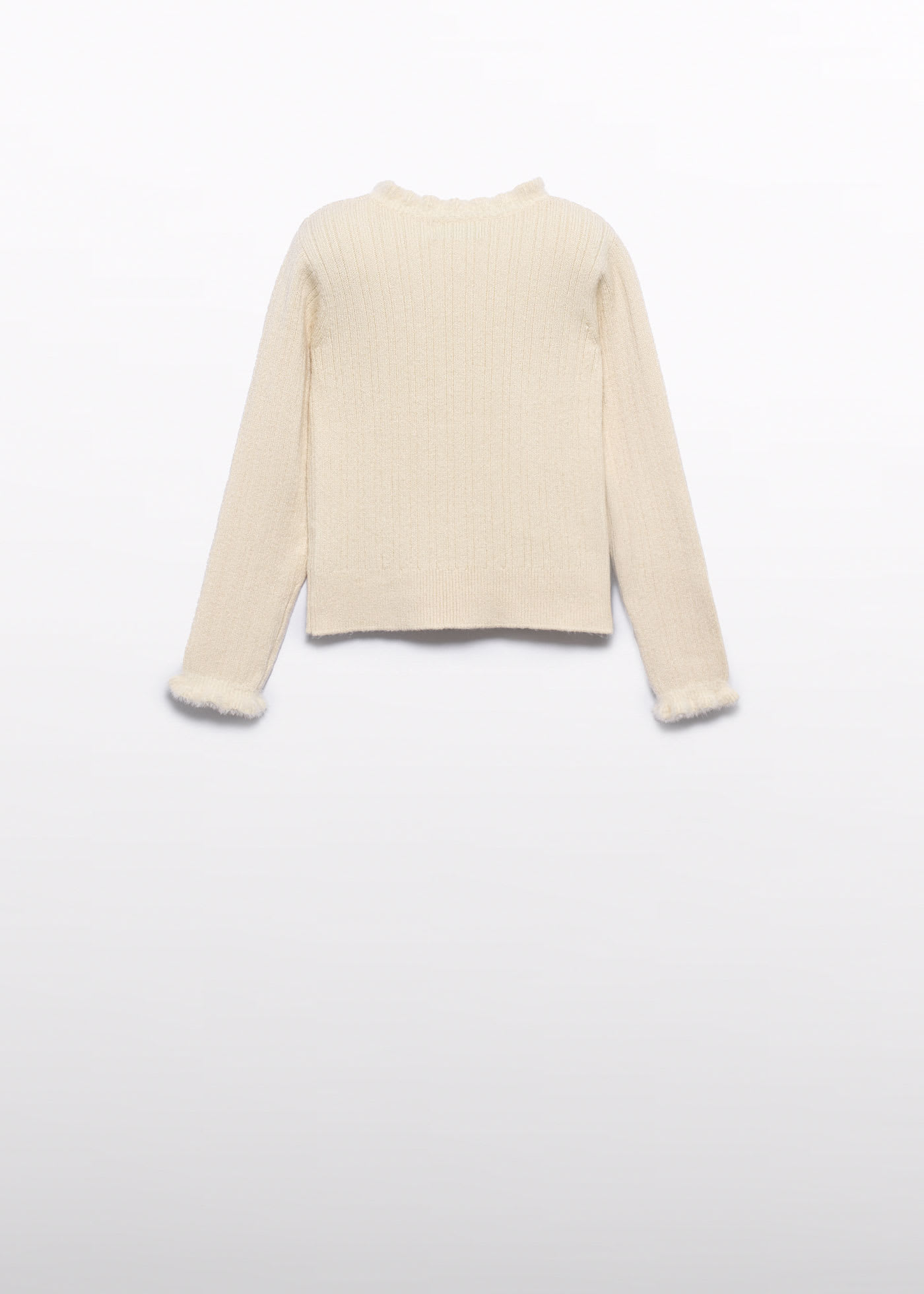Girl Ribbed Knit Turtleneck