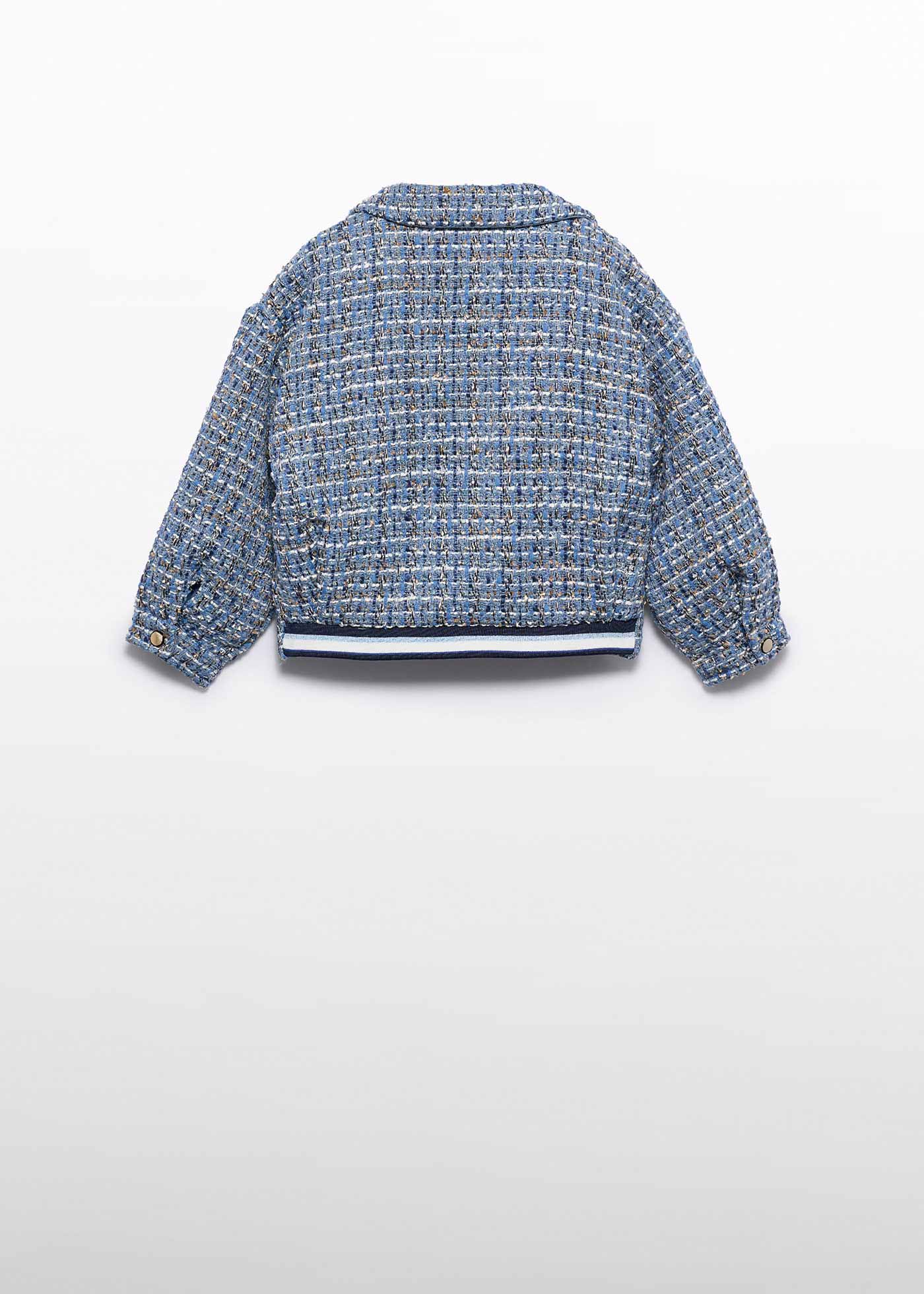 Casaco tweed duplo peito menina