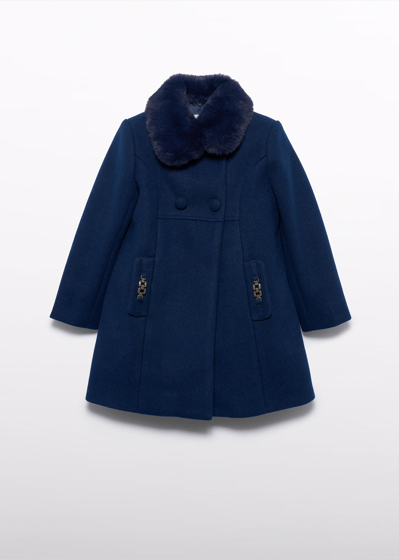 Cappotto panno bambina