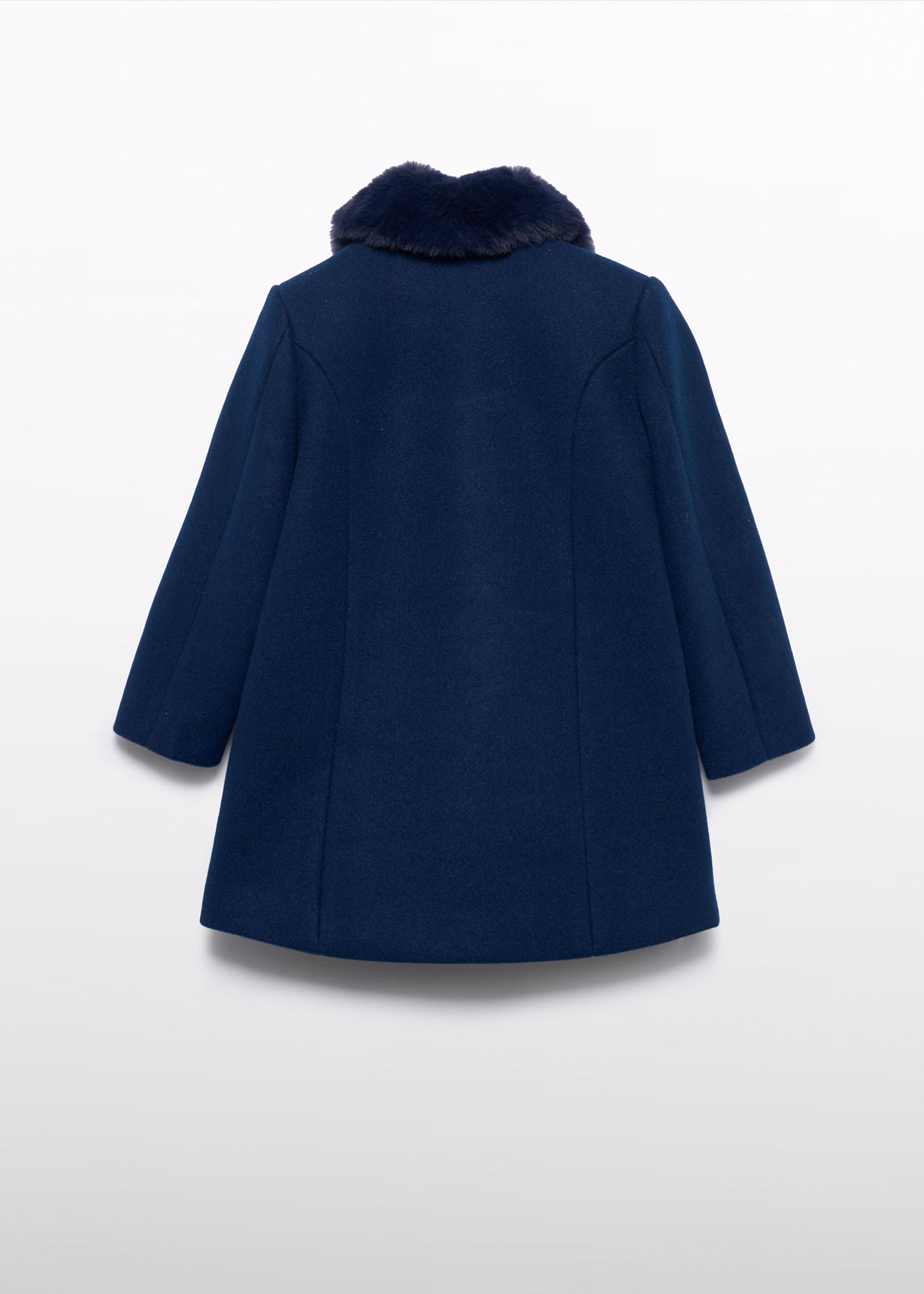 Girls wool-blend coat