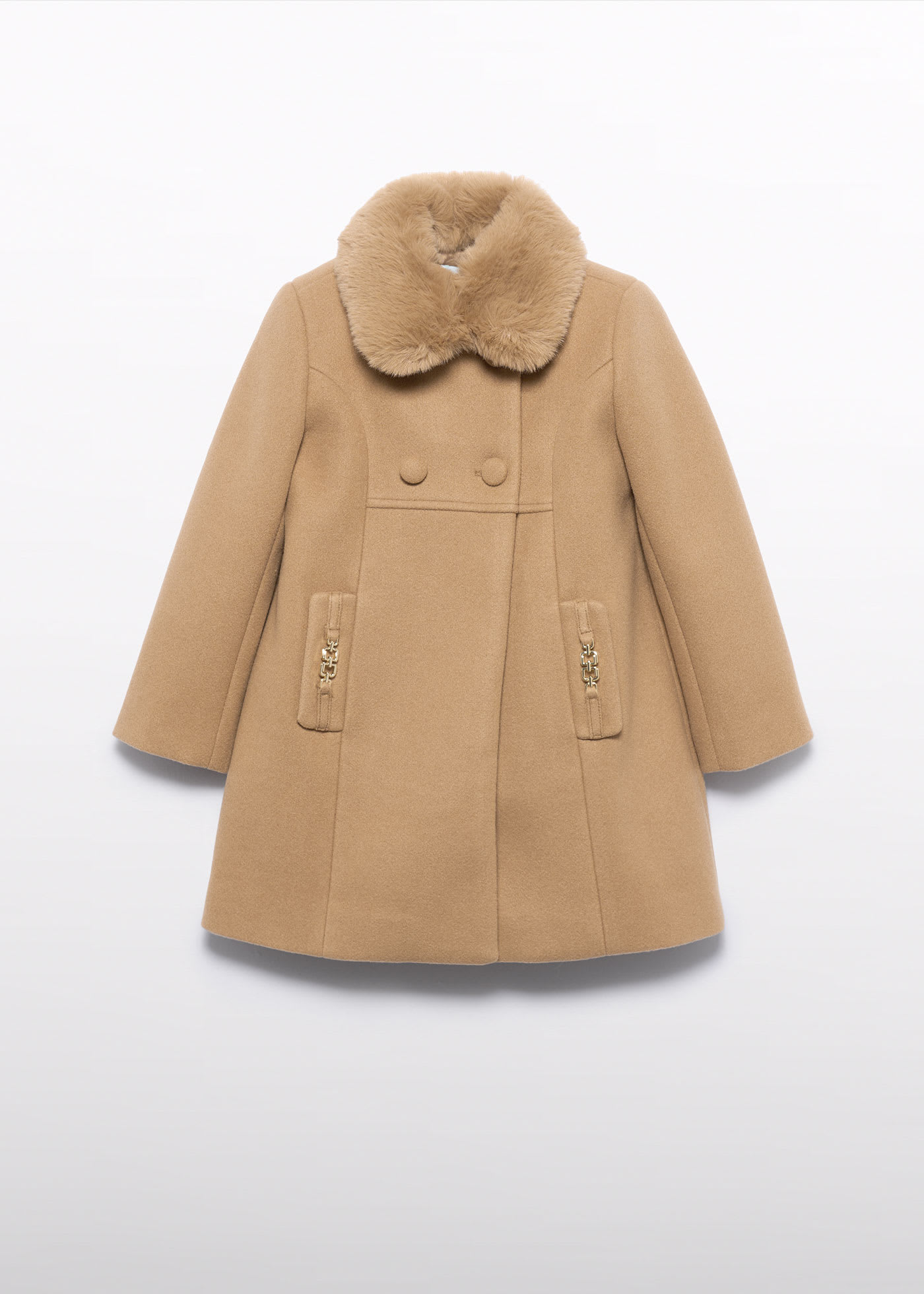Cappotto panno bambina