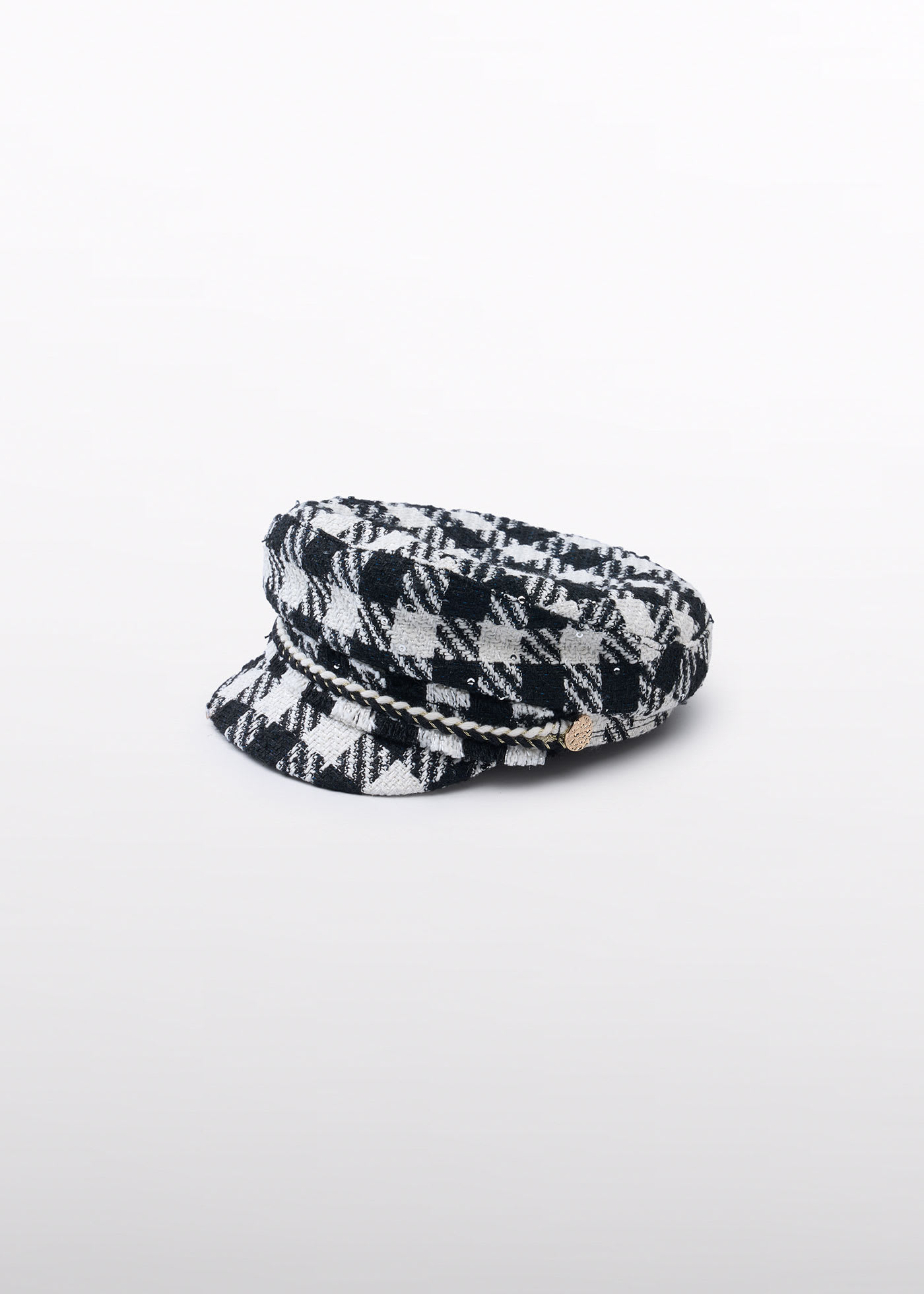Casquette marin en tweed fille