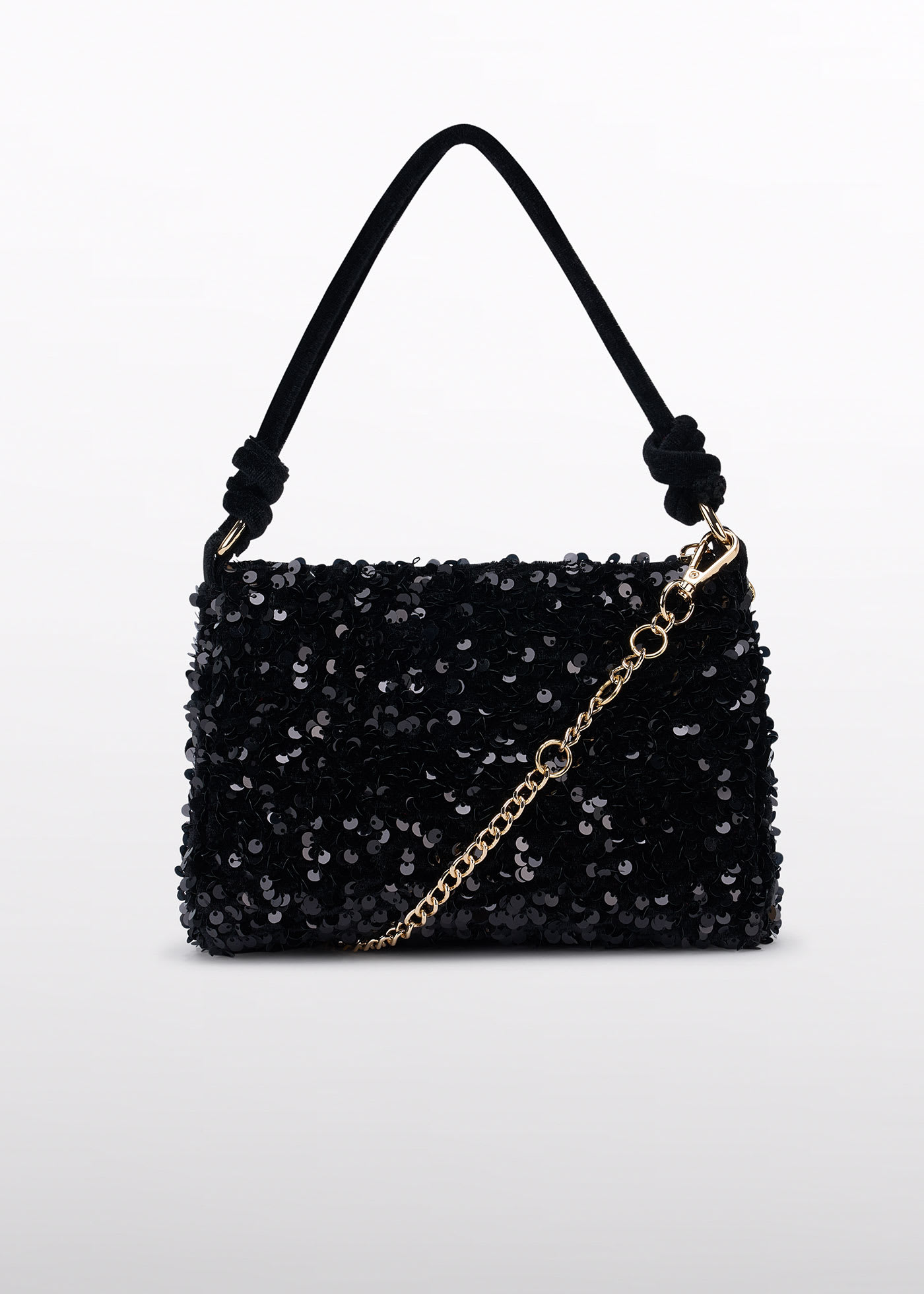 Borsa bambina con paillettes