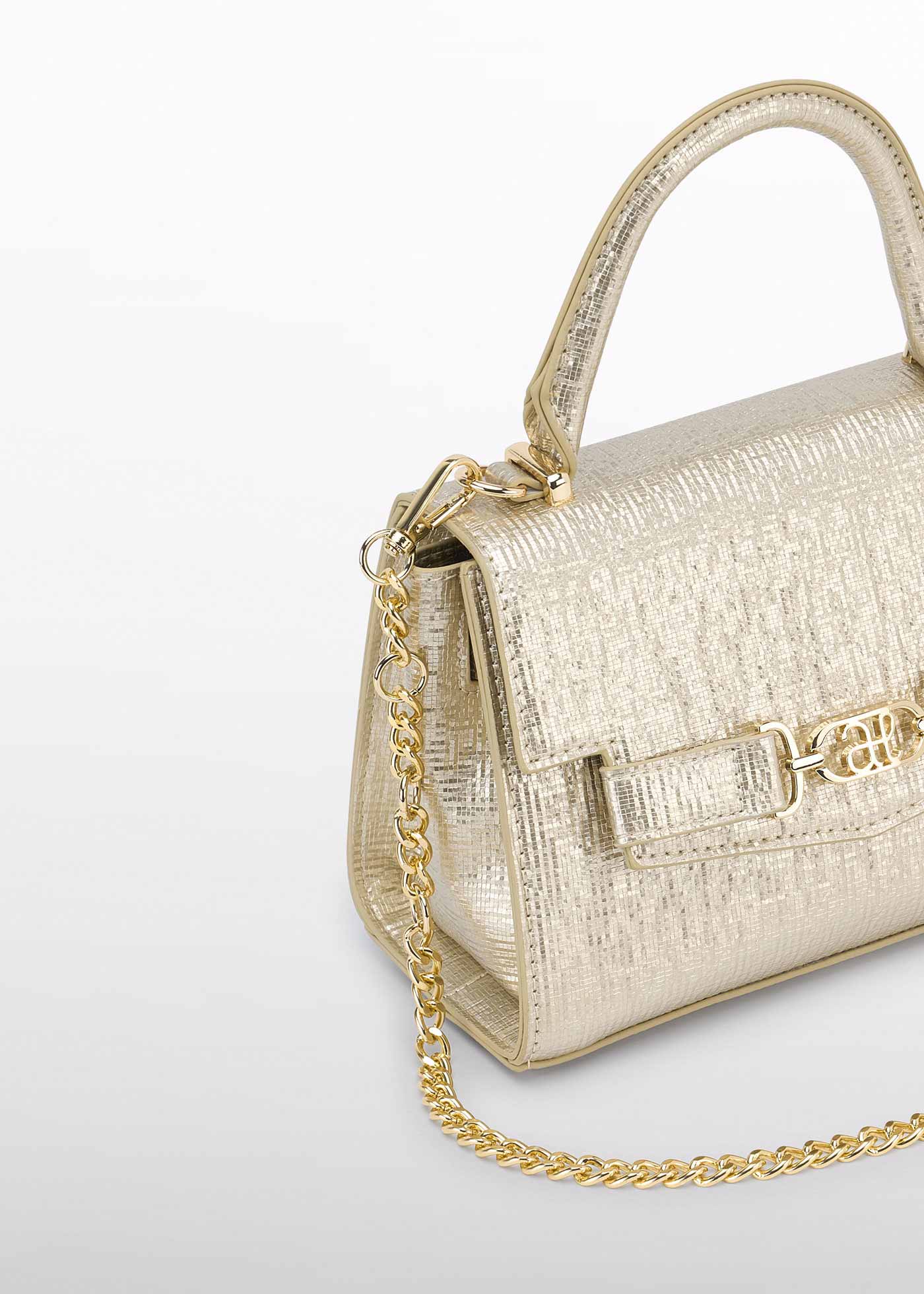 Girl Shiny Textured Bag