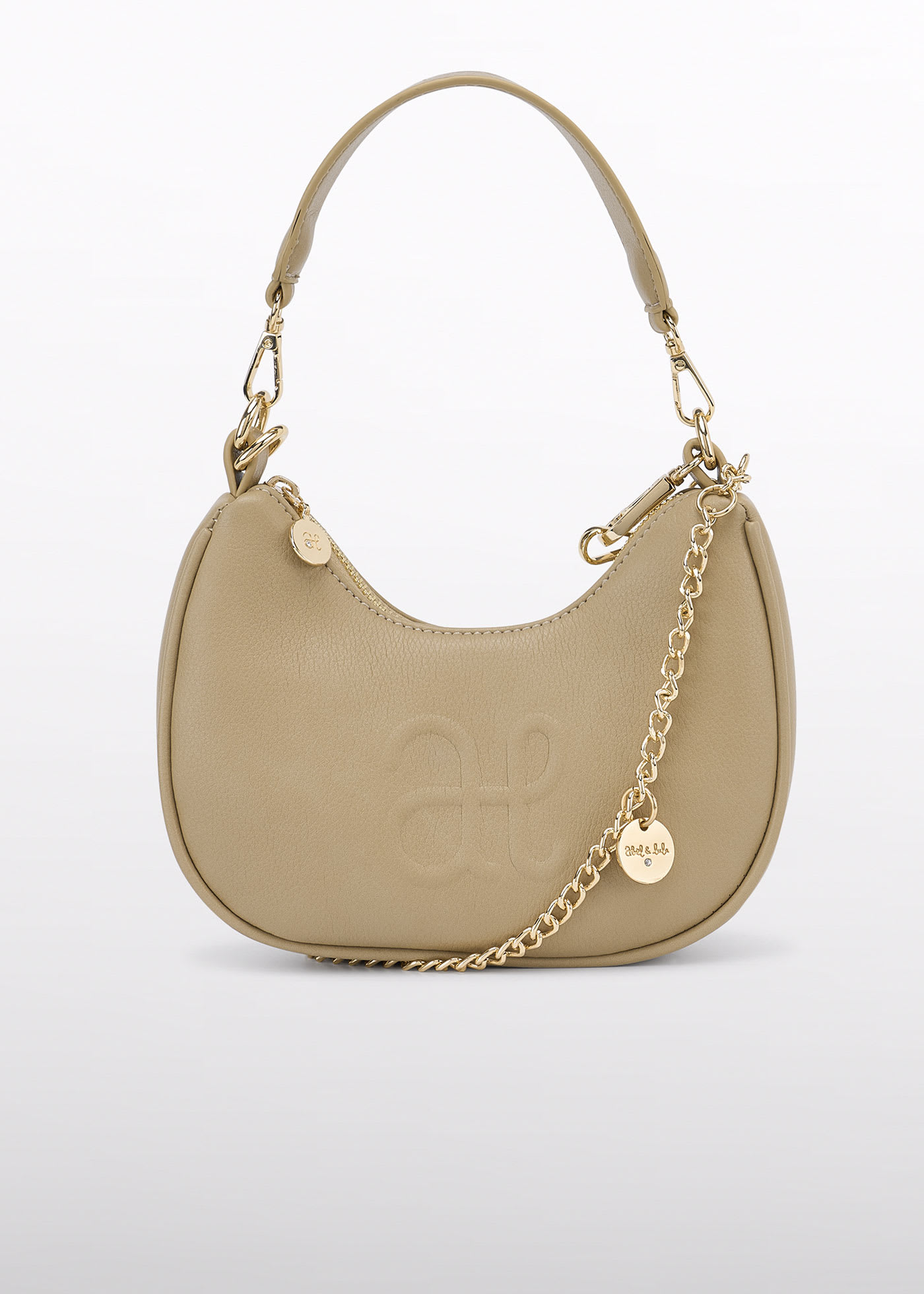 Borsa similpelle logo bambina