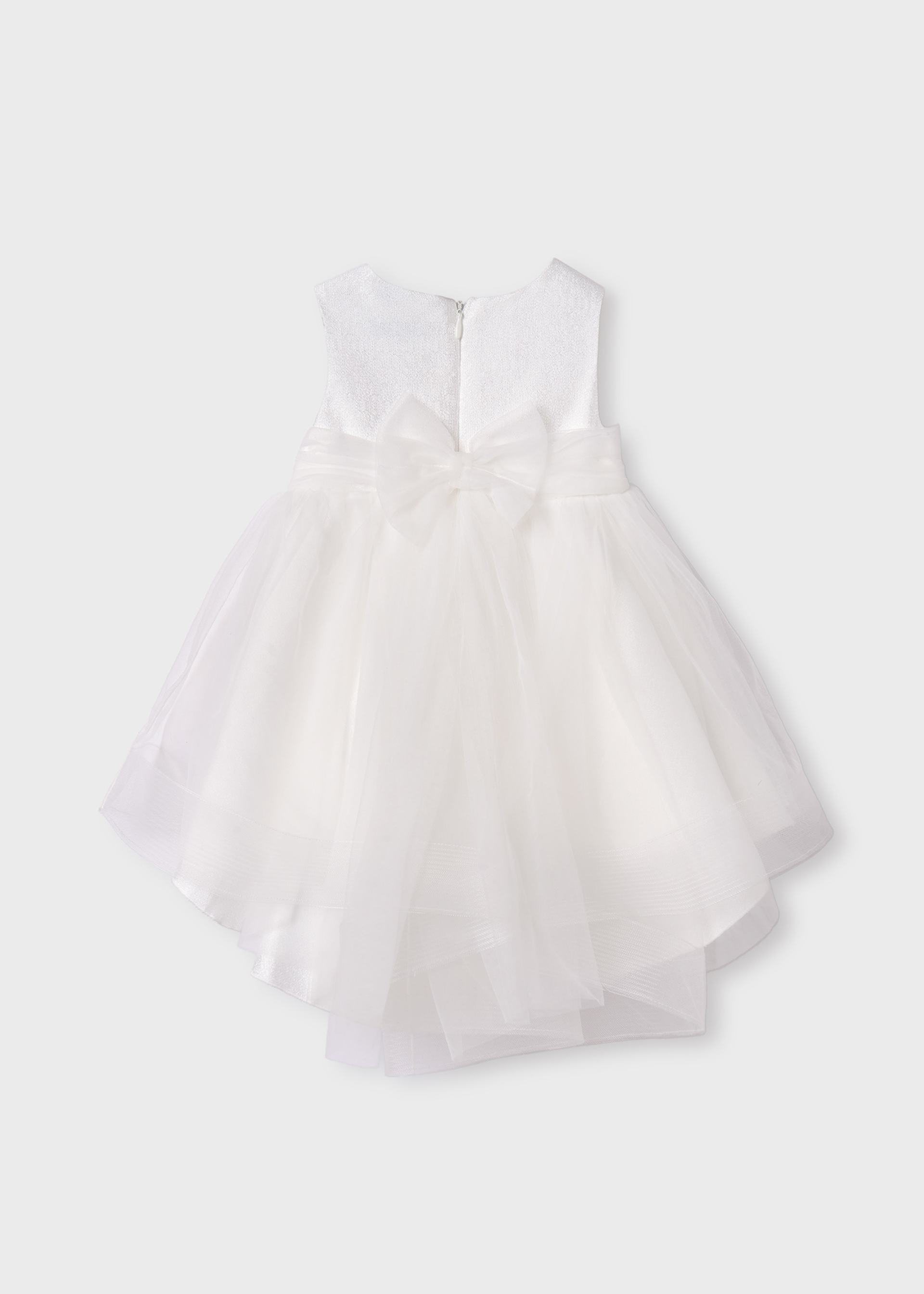 Vestido tule fantasia brilho bebé