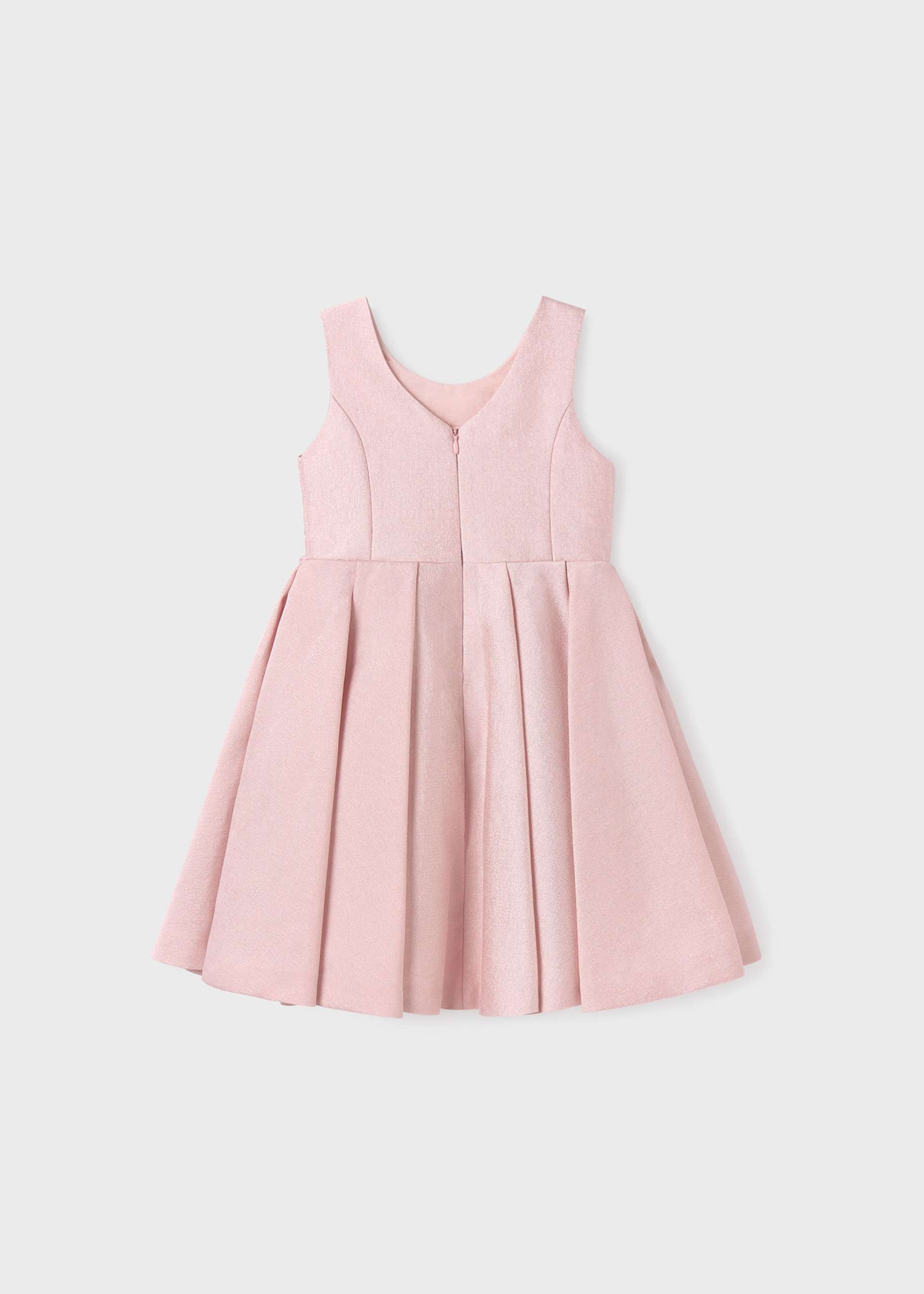 Vestido fantasia brilho laço menina