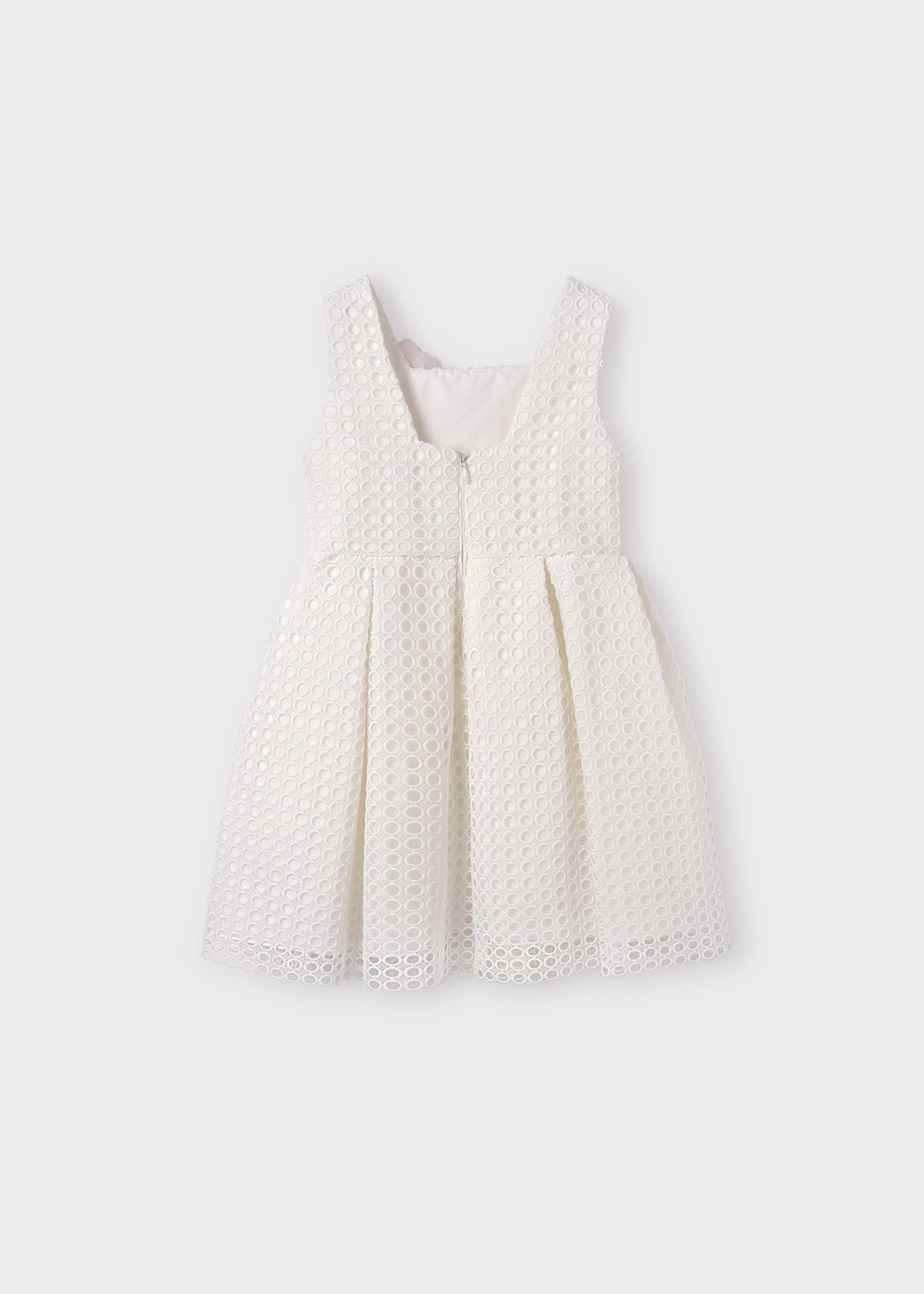 Robe en guipure fille