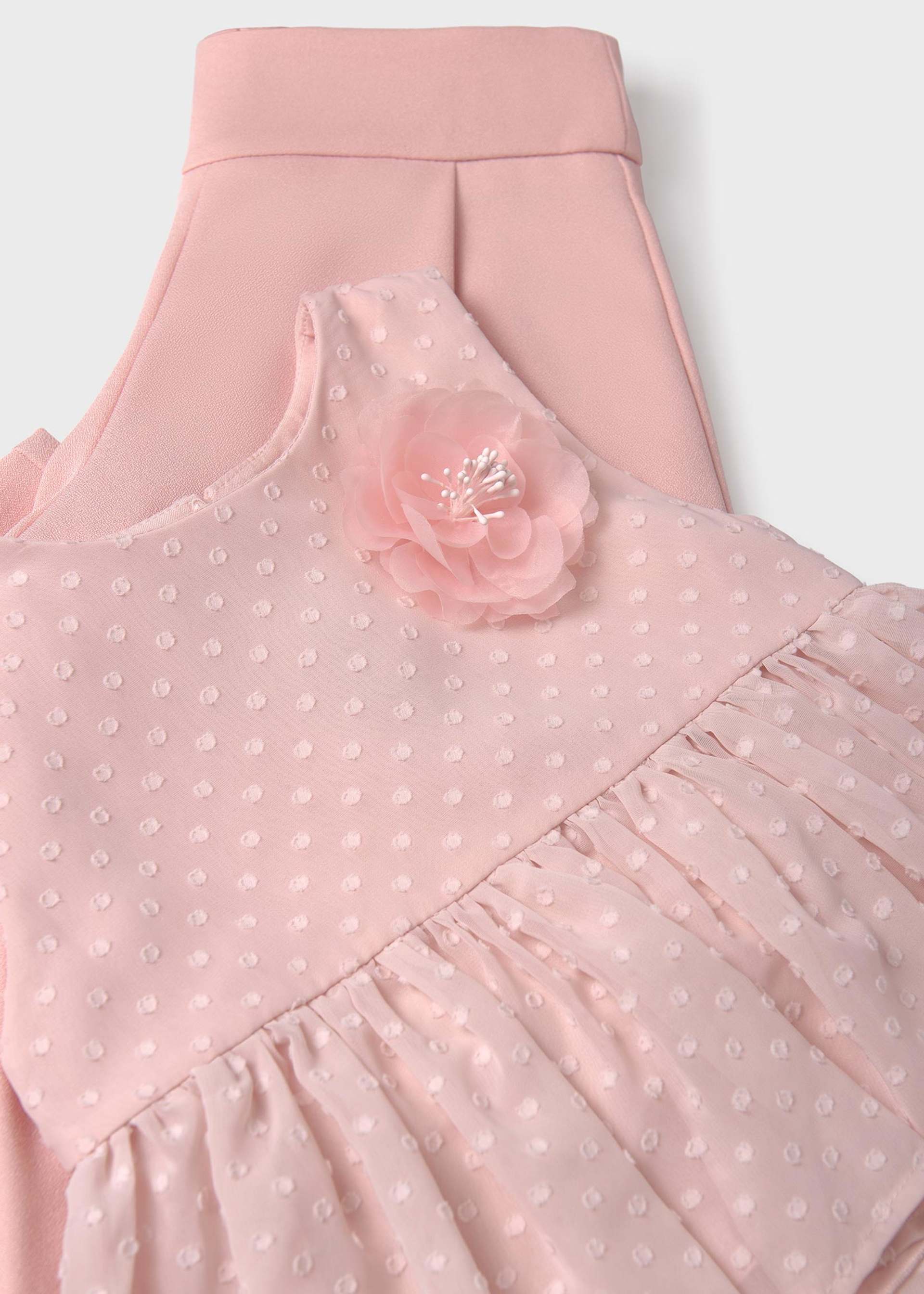 Conjunto pantalón largo crepe fluido niña