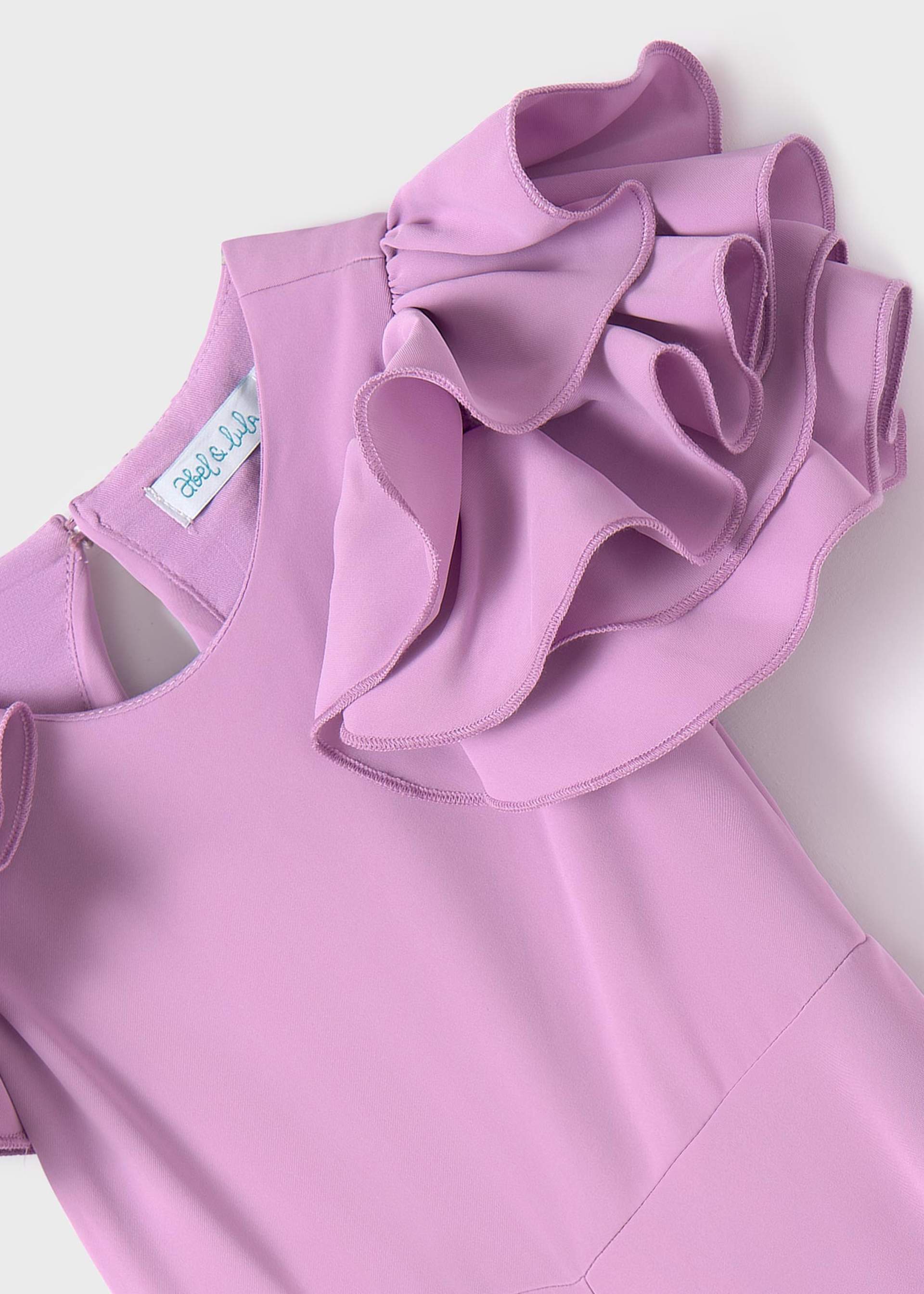 Girl Crepe Flowy Jumpsuit