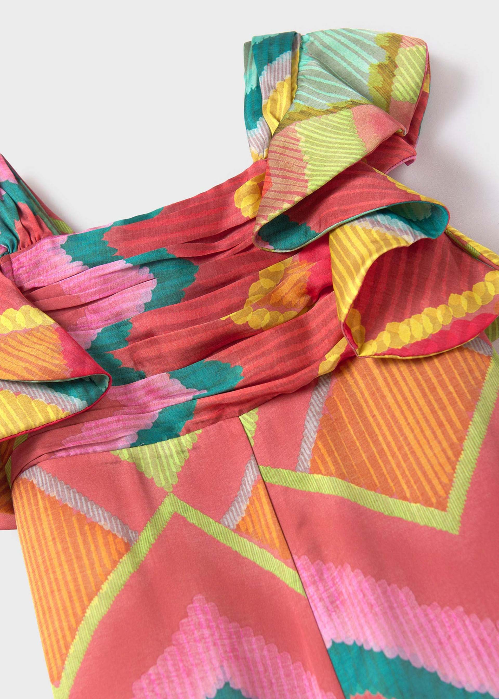 Mono satén estampado Better Cotton niña