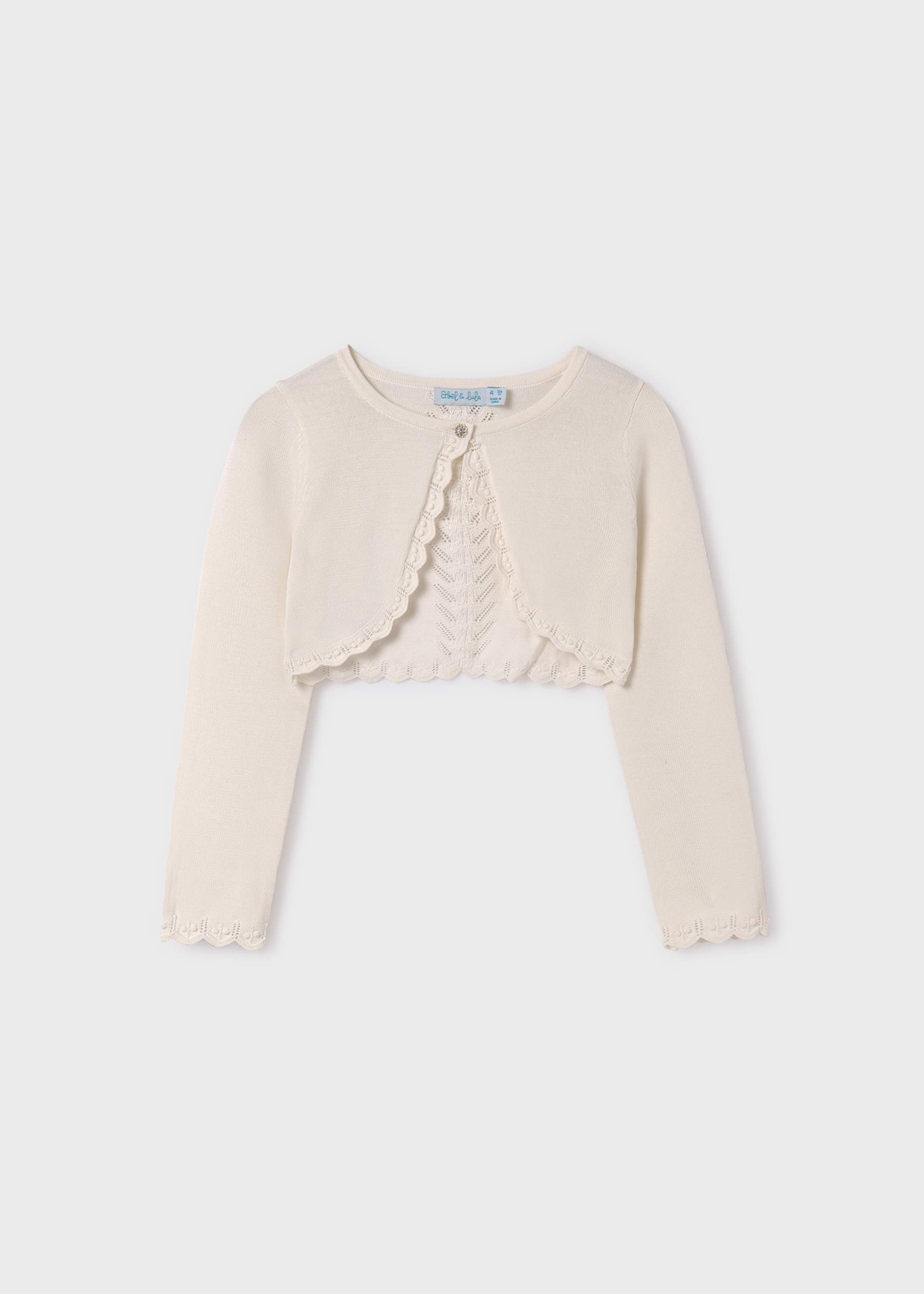 Girl Tricot Bolero Cardigan