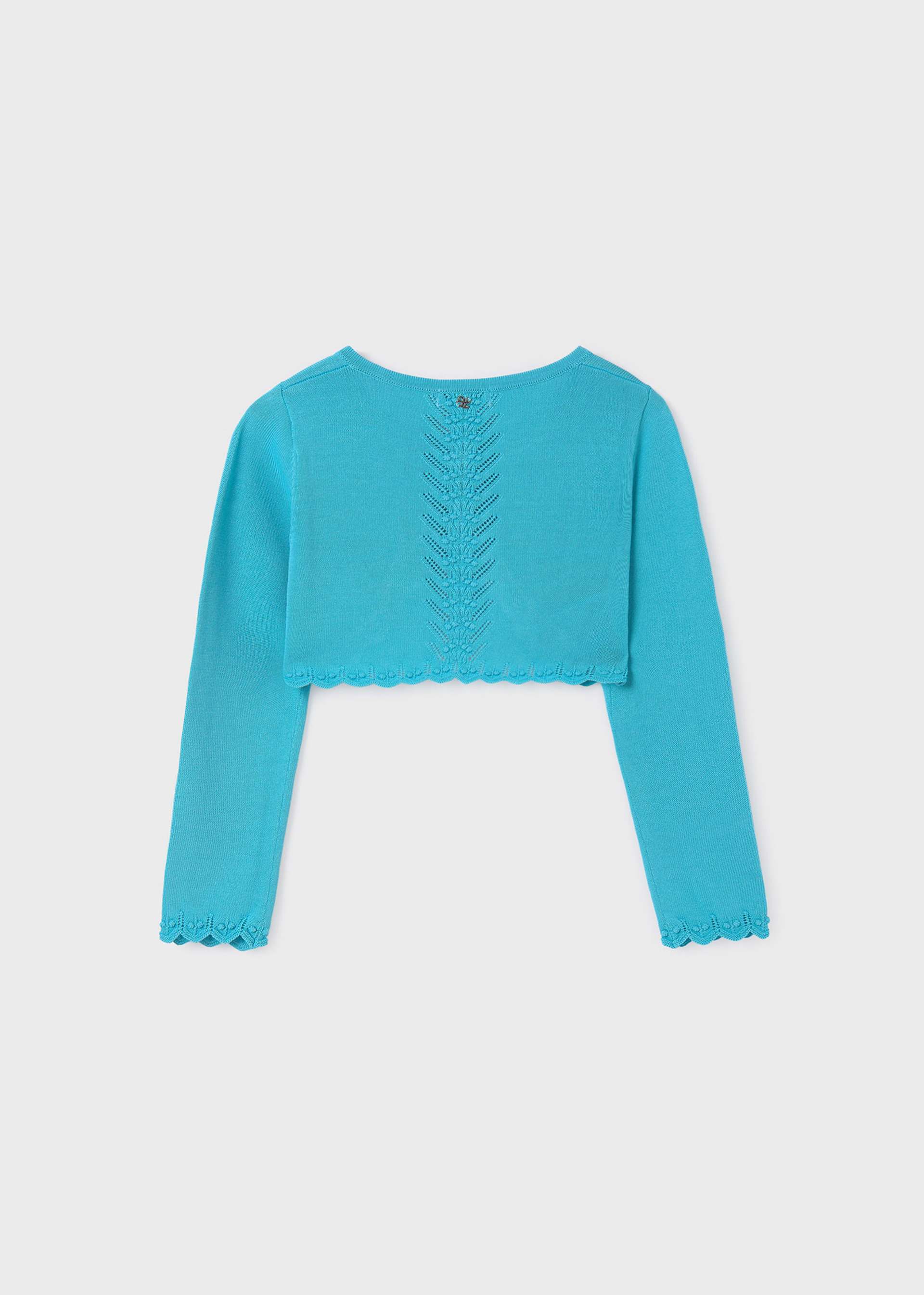 Cardigan tricot bolerino bambina