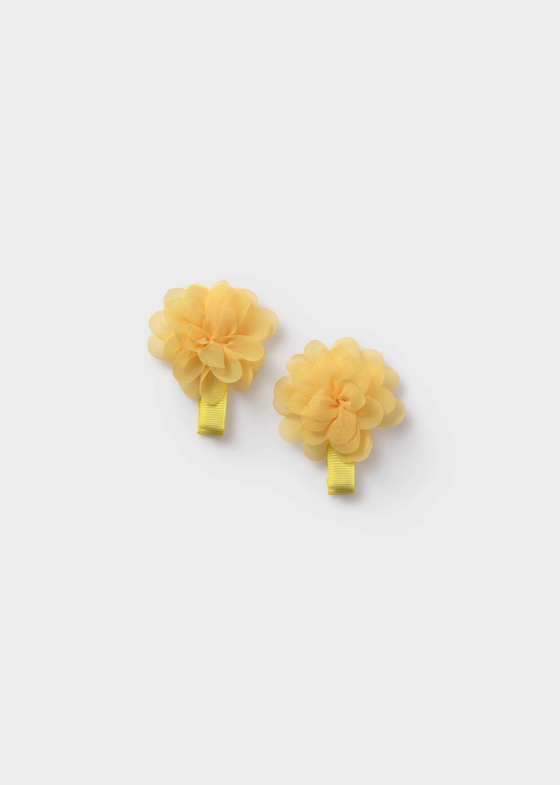 Baby Set of Two Flower Clips