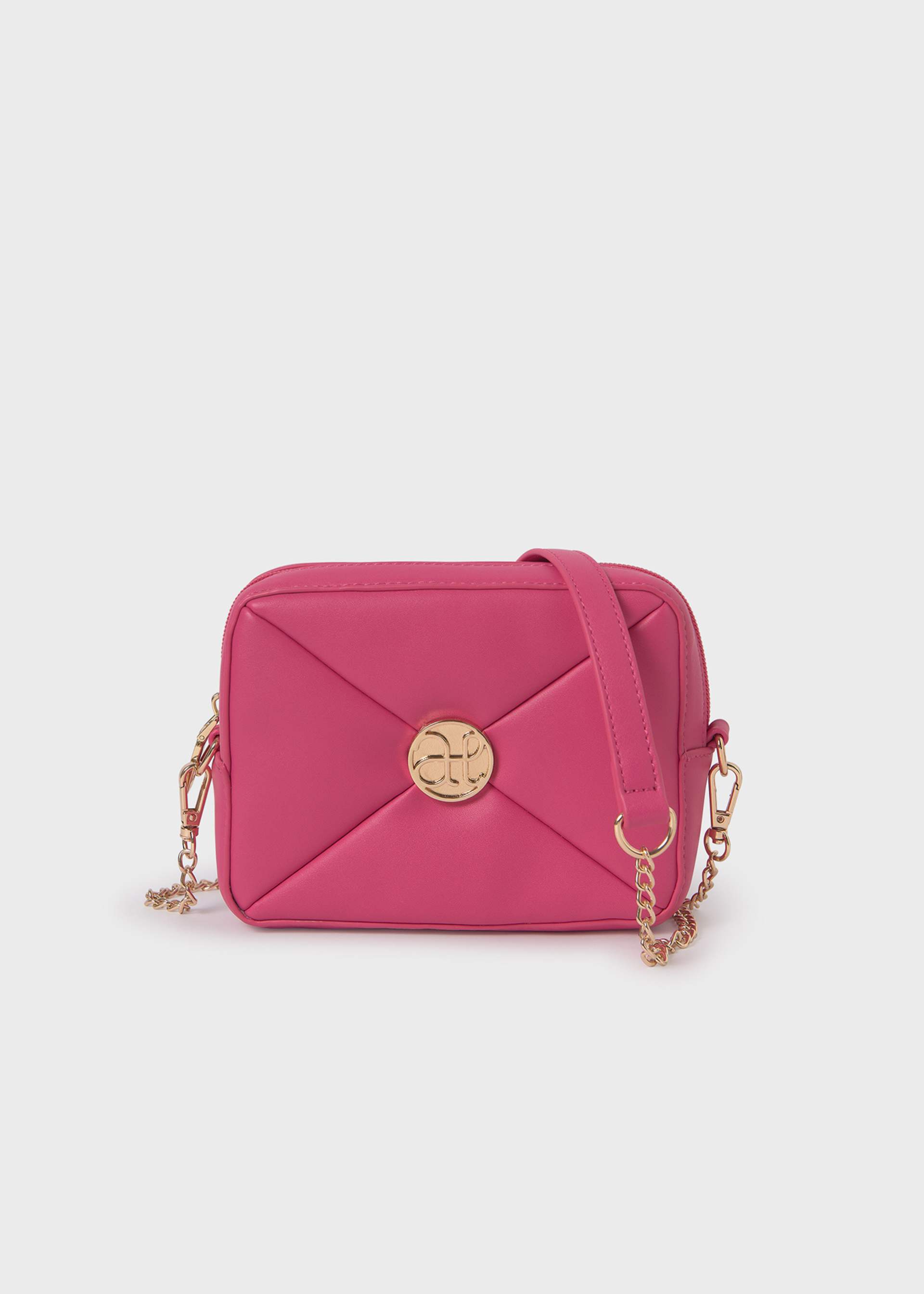 Bolsa acolchoada logo menina