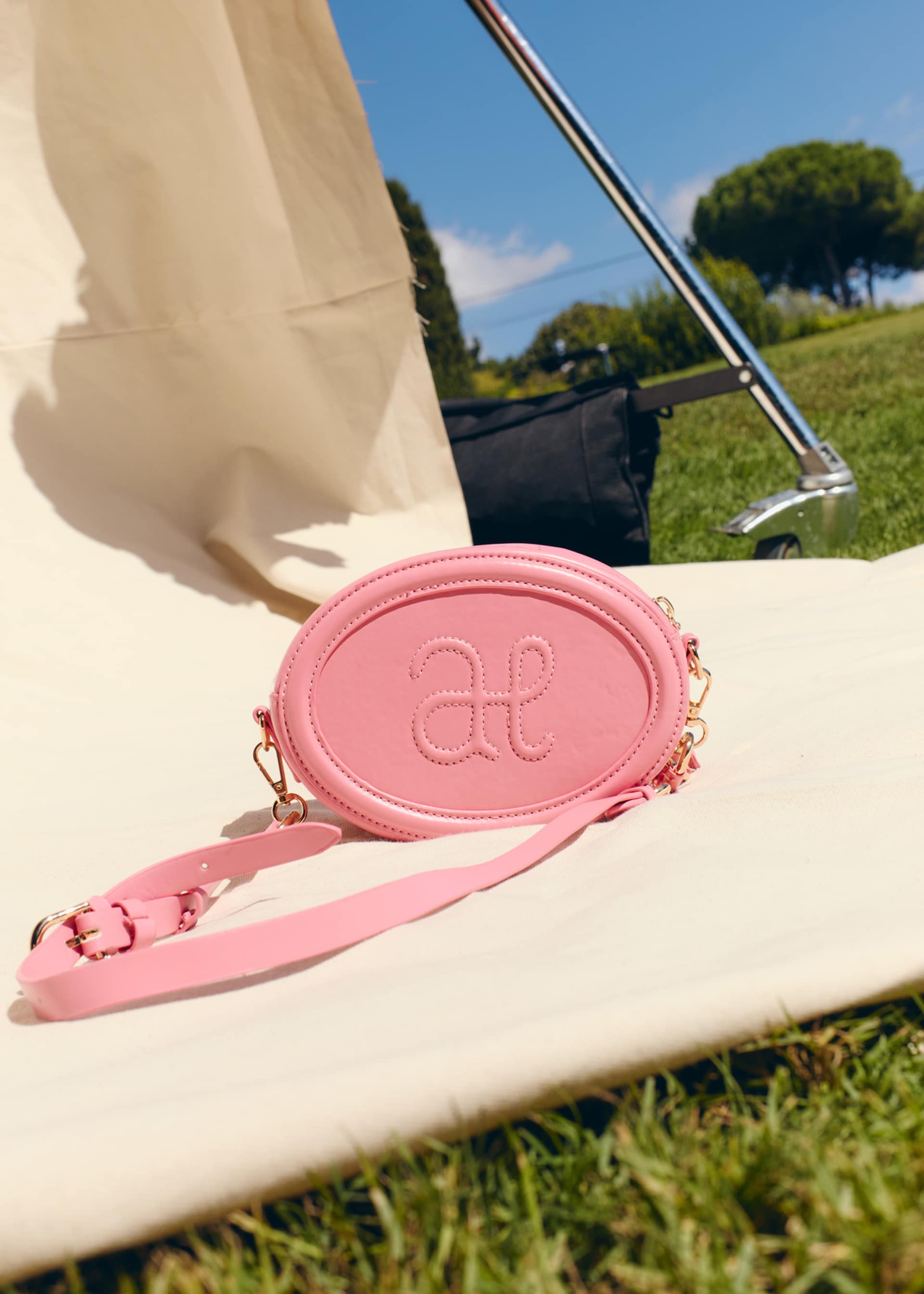 Bolsa logo e corrente menina