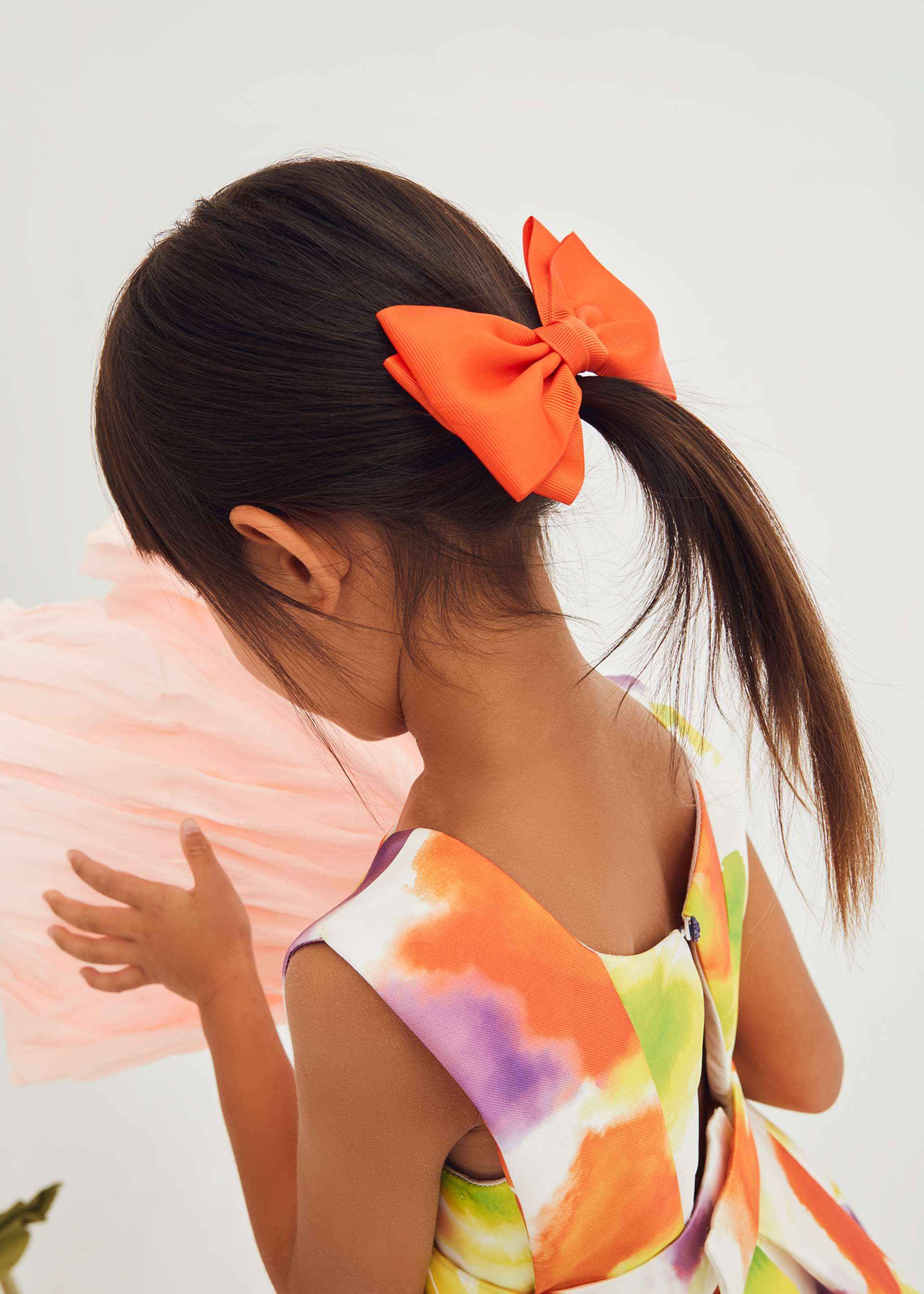 Τσιμπιδάκι διπλός φιόγκος κορίτσι