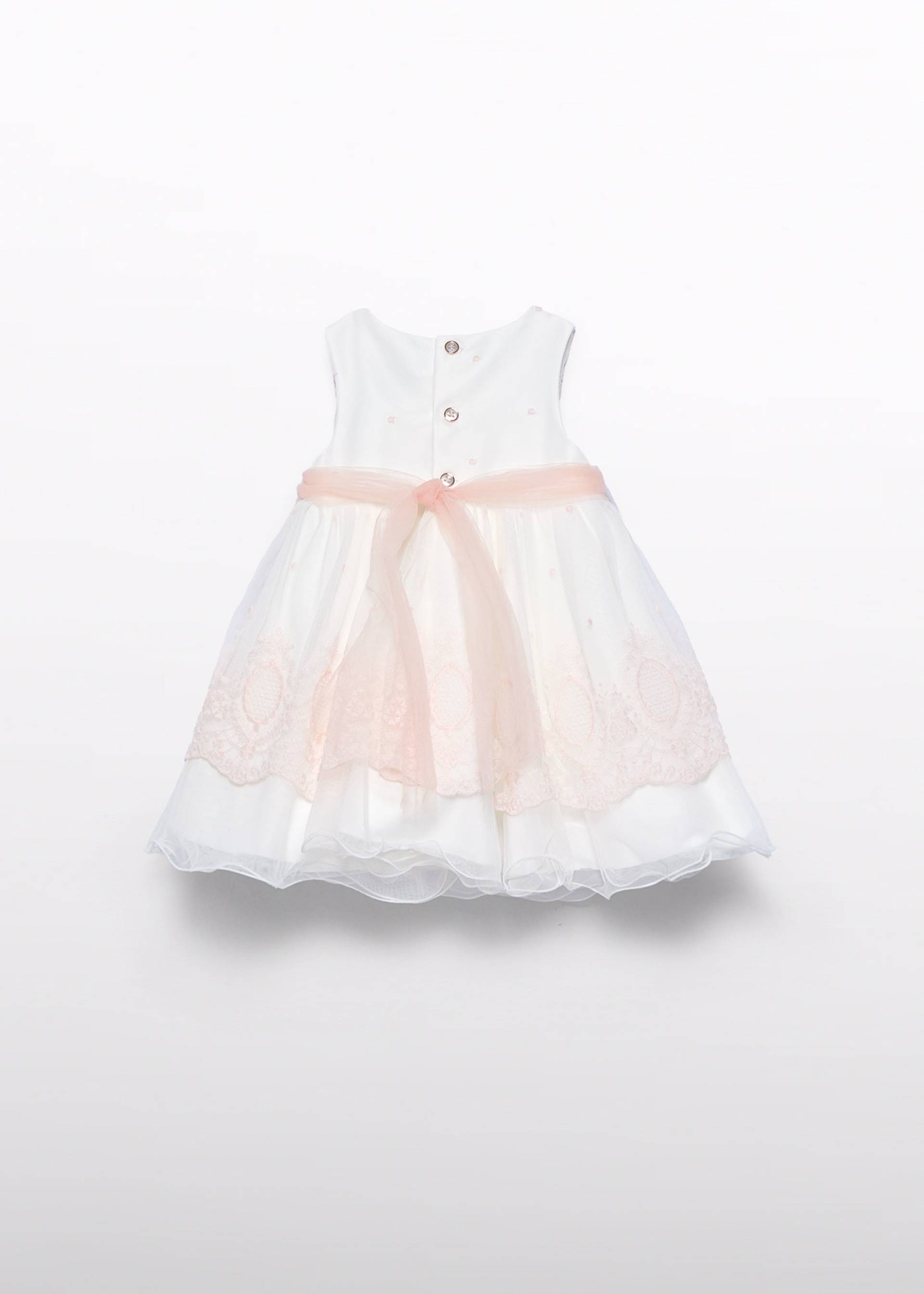 Baby embroidered tulle dress