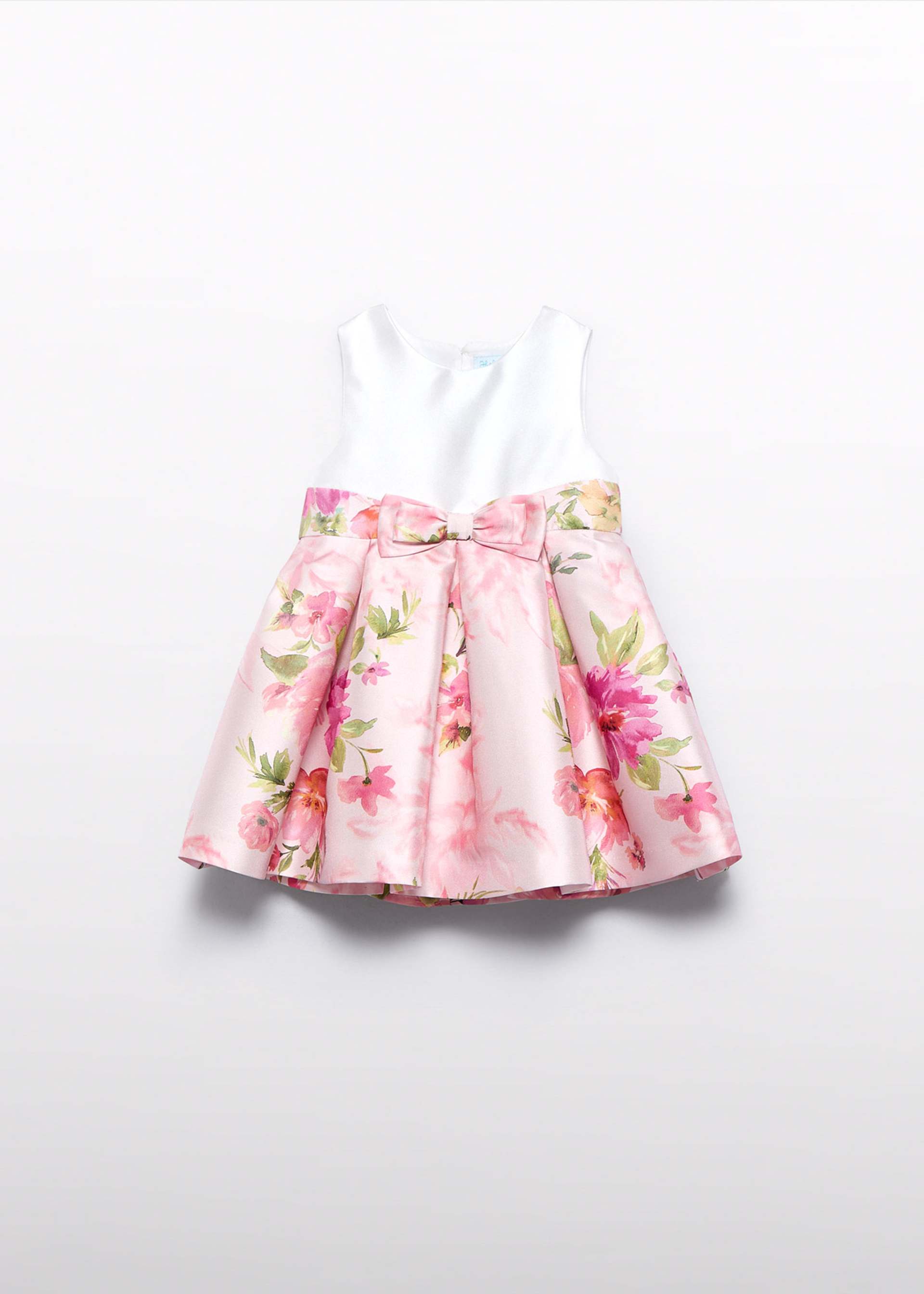Robe mikado combinée bébé