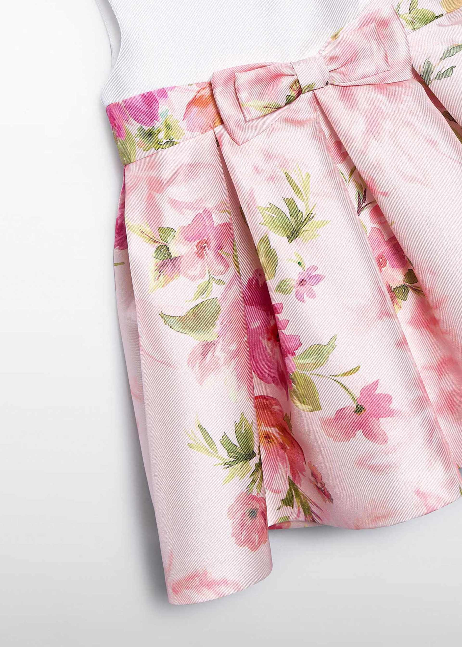 Robe mikado combinée bébé