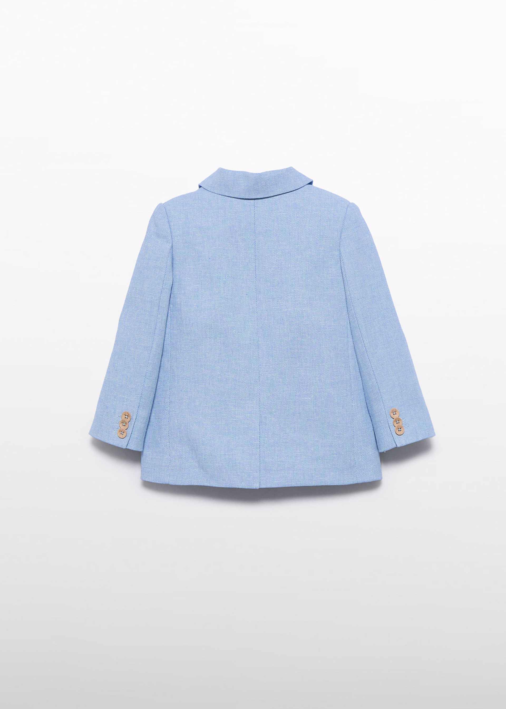 Baby structured linen blazer