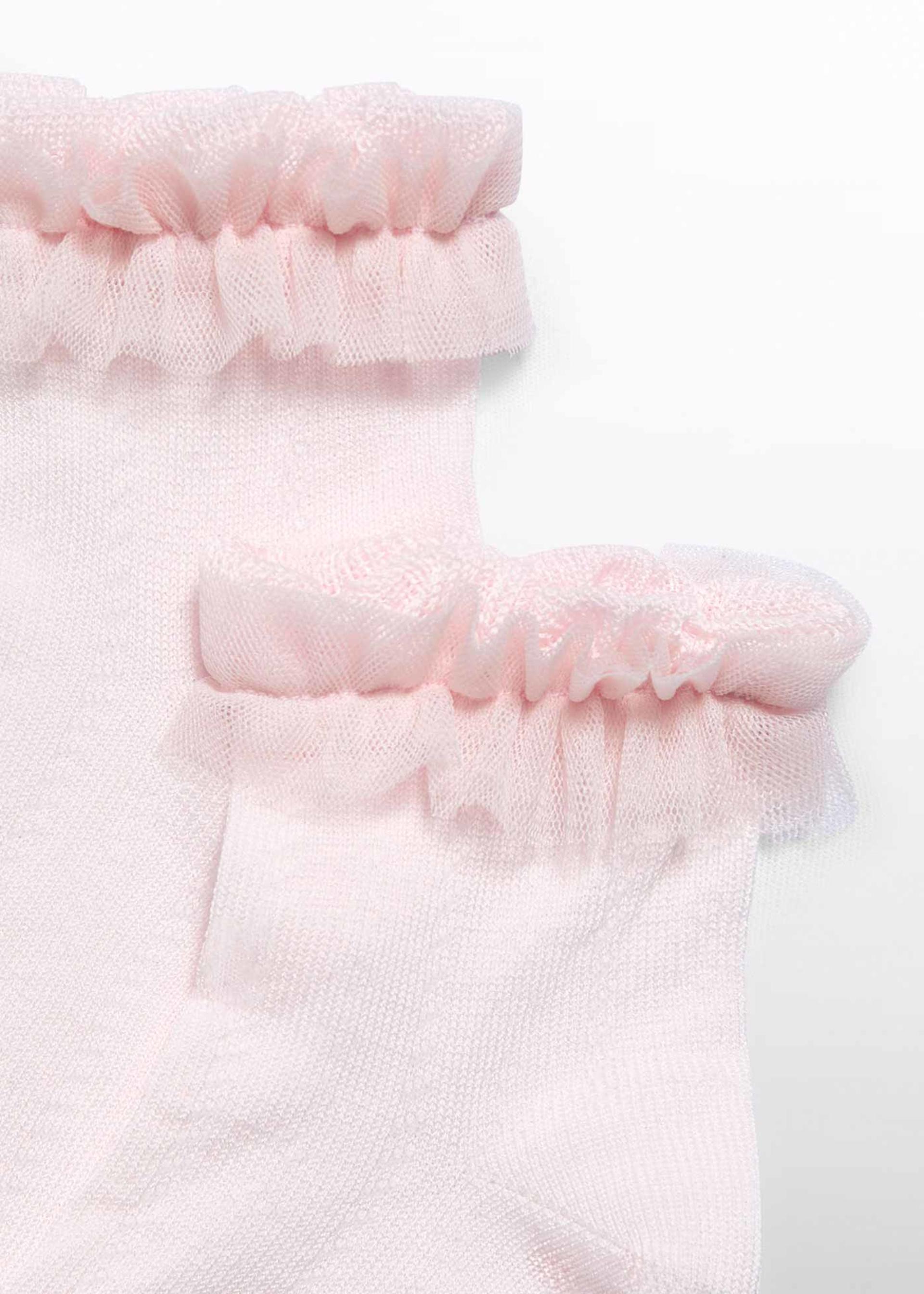 Calze volant tulle bambina