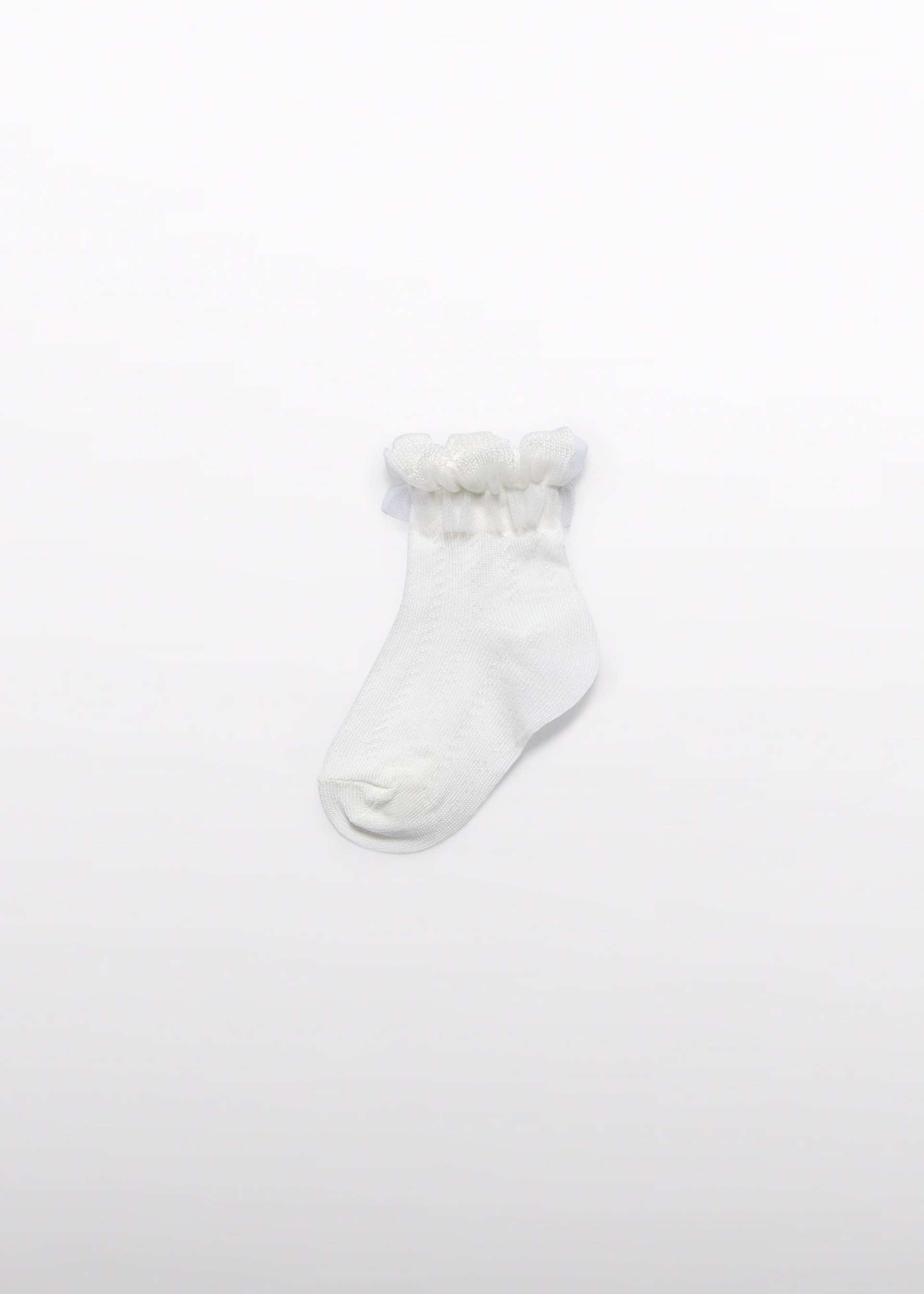 Chaussettes à volants en tulle bébé