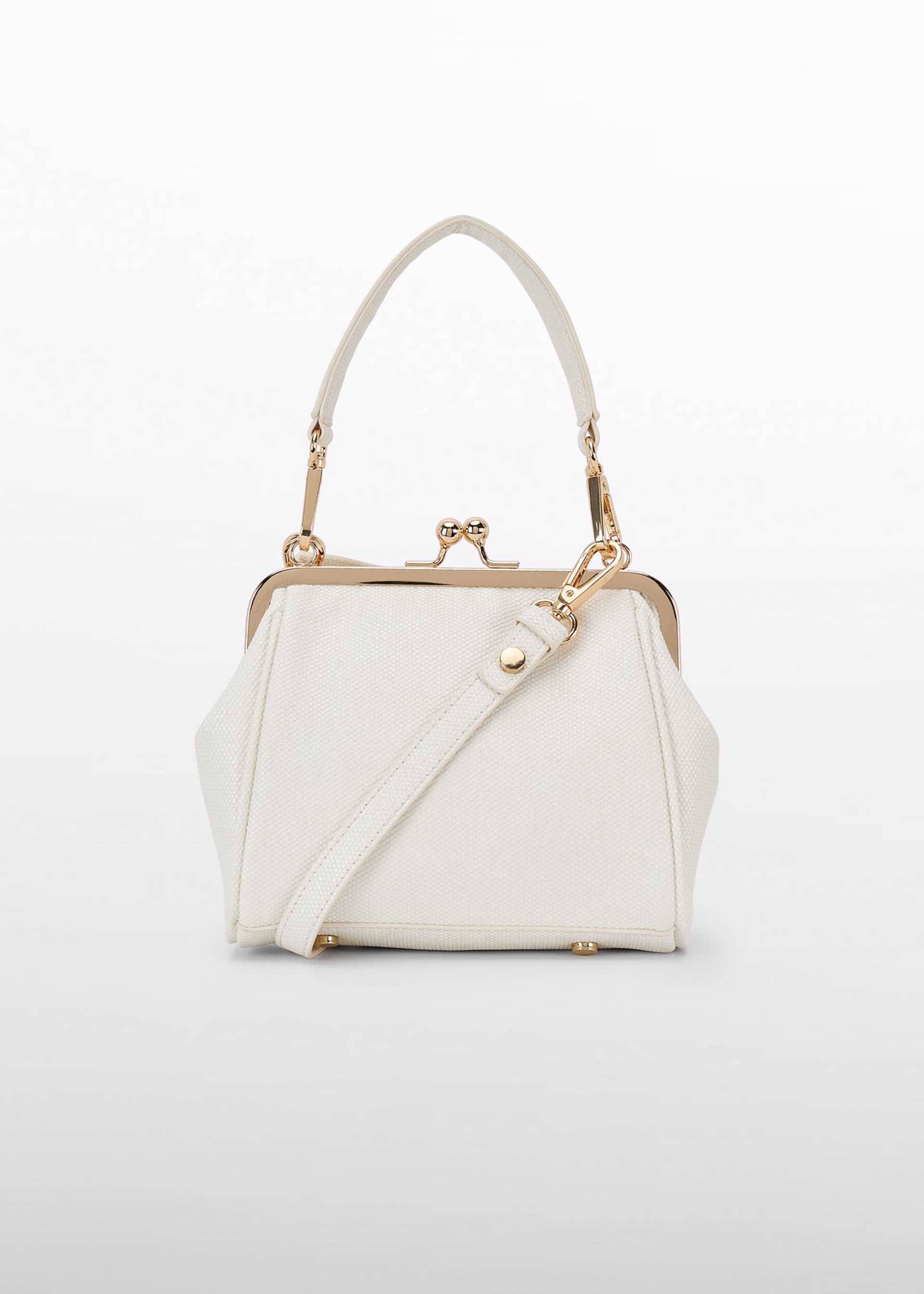 Girl bag with bow texture