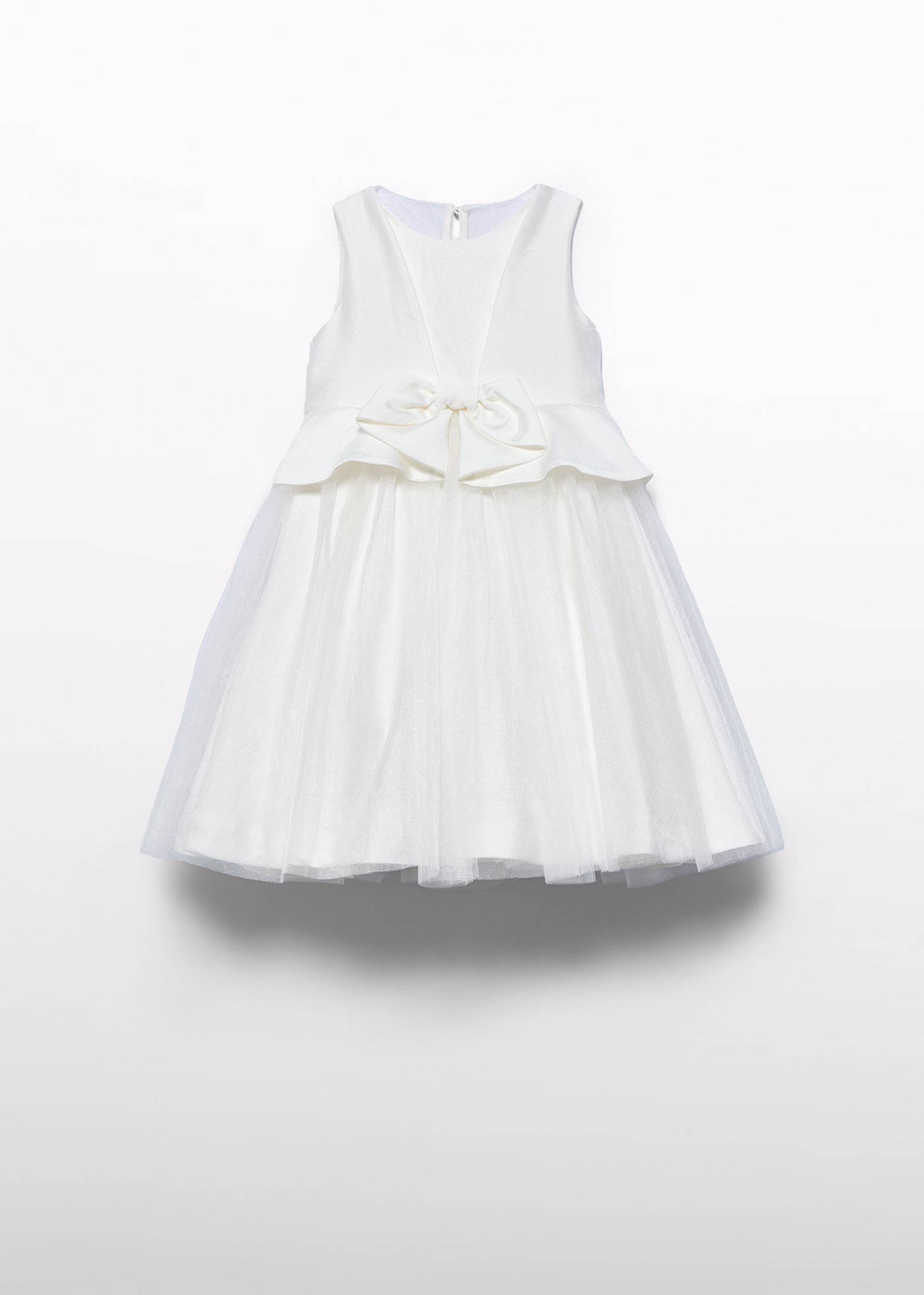 Abito fiocco combined bambina