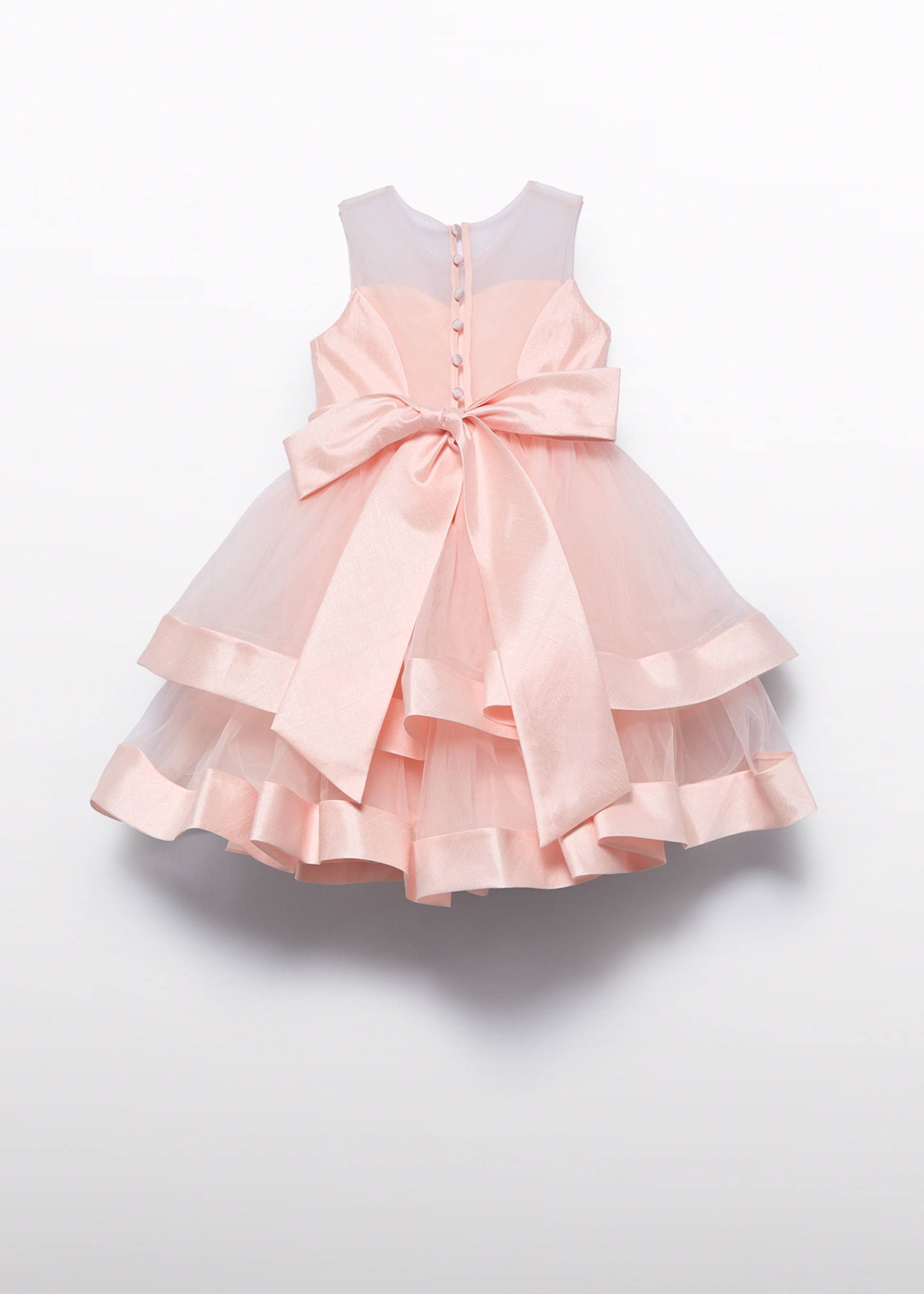Robe en tulle combinée fille Robe en tulle combinée fille