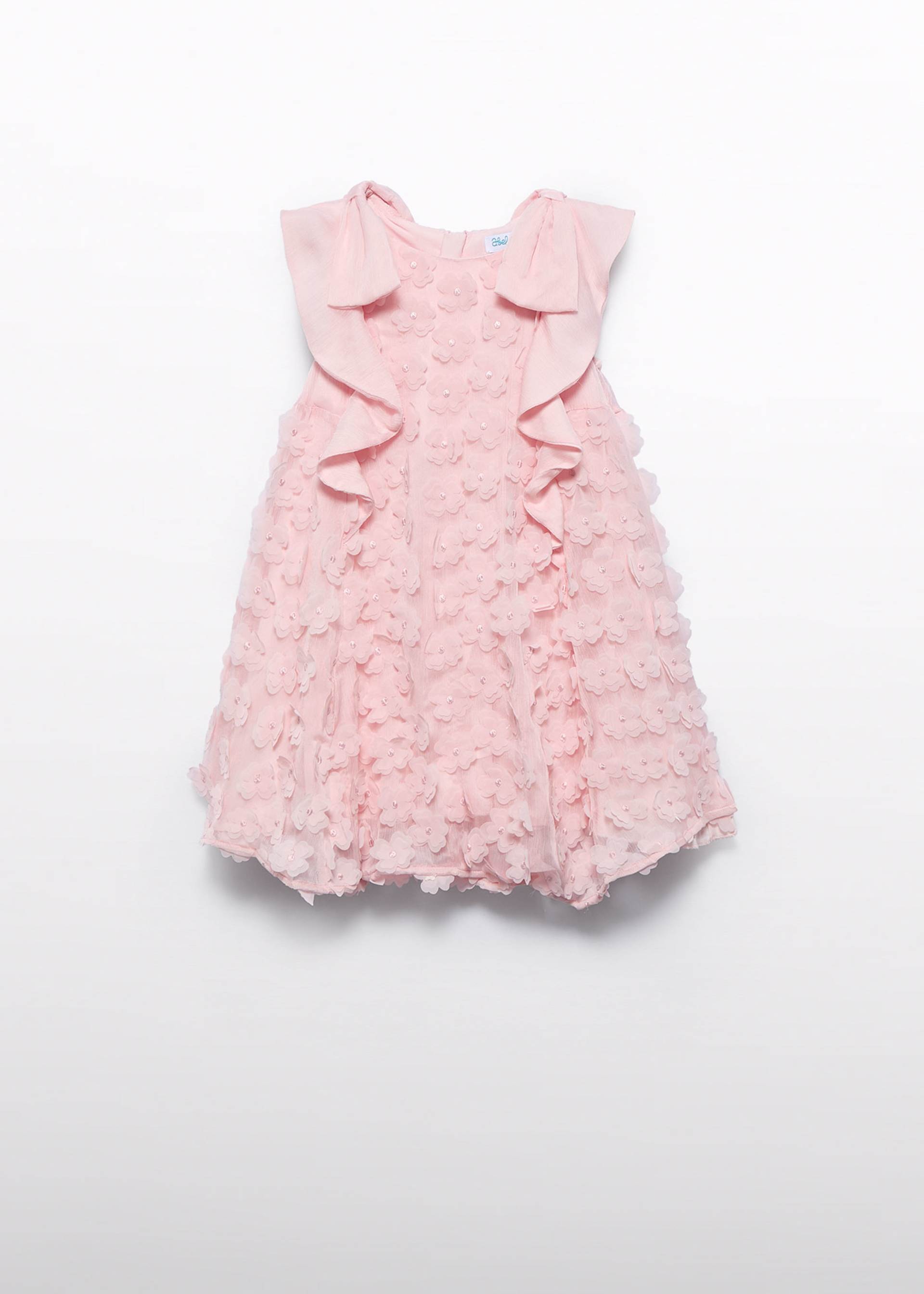 Abito fiori 3d bambina