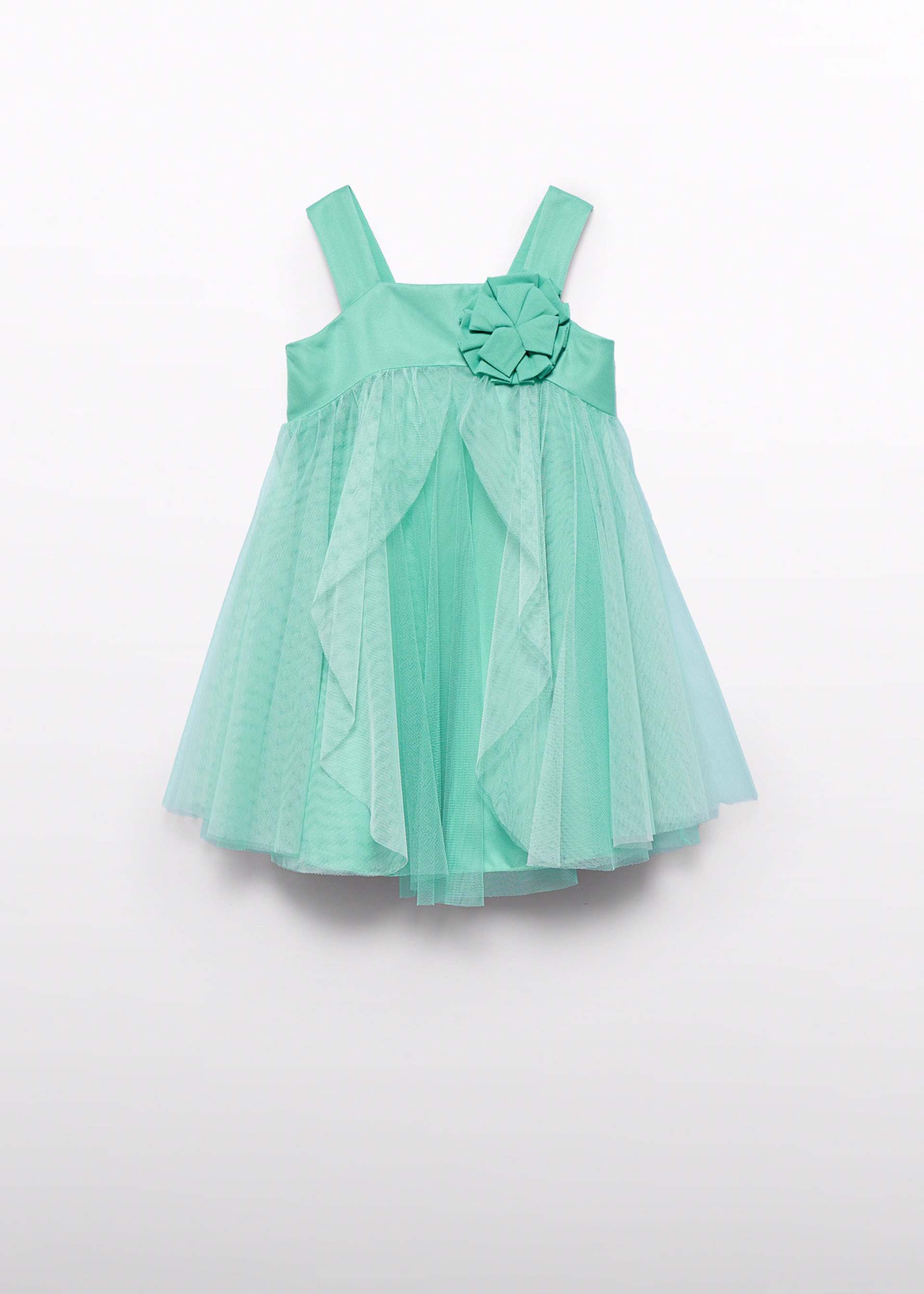 Girl layered tulle dress